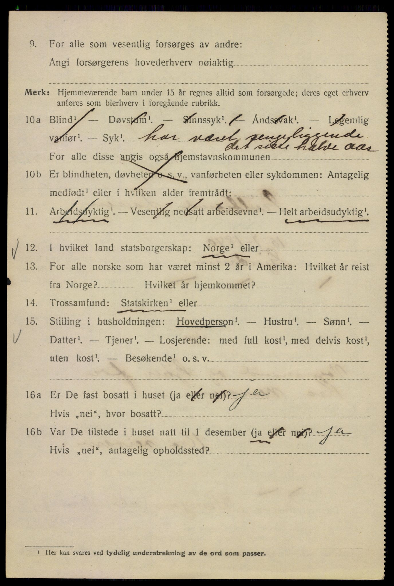 SAO, 1920 census for Kristiania, 1920, p. 136098