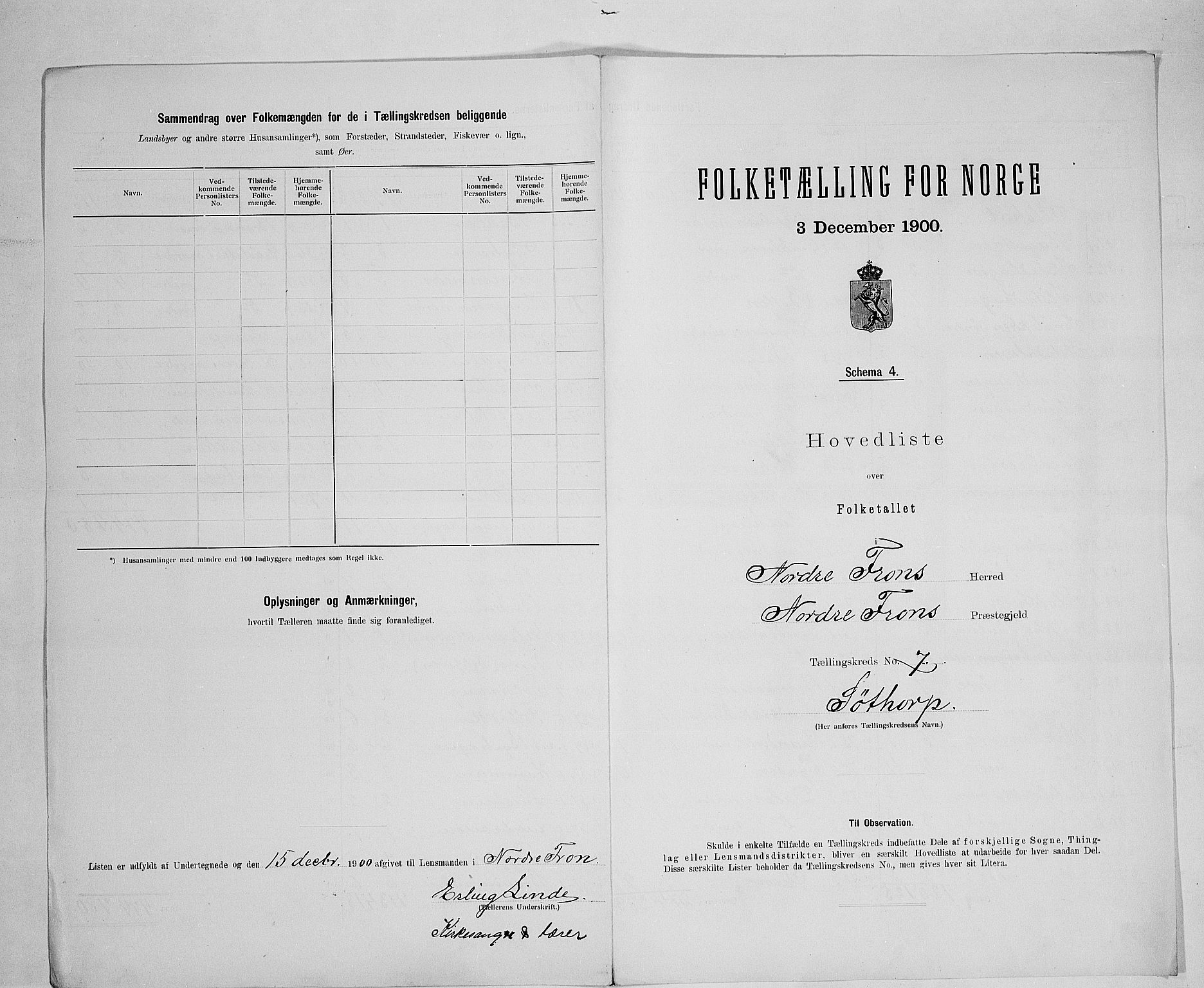 SAH, 1900 census for Nord-Fron, 1900, p. 31