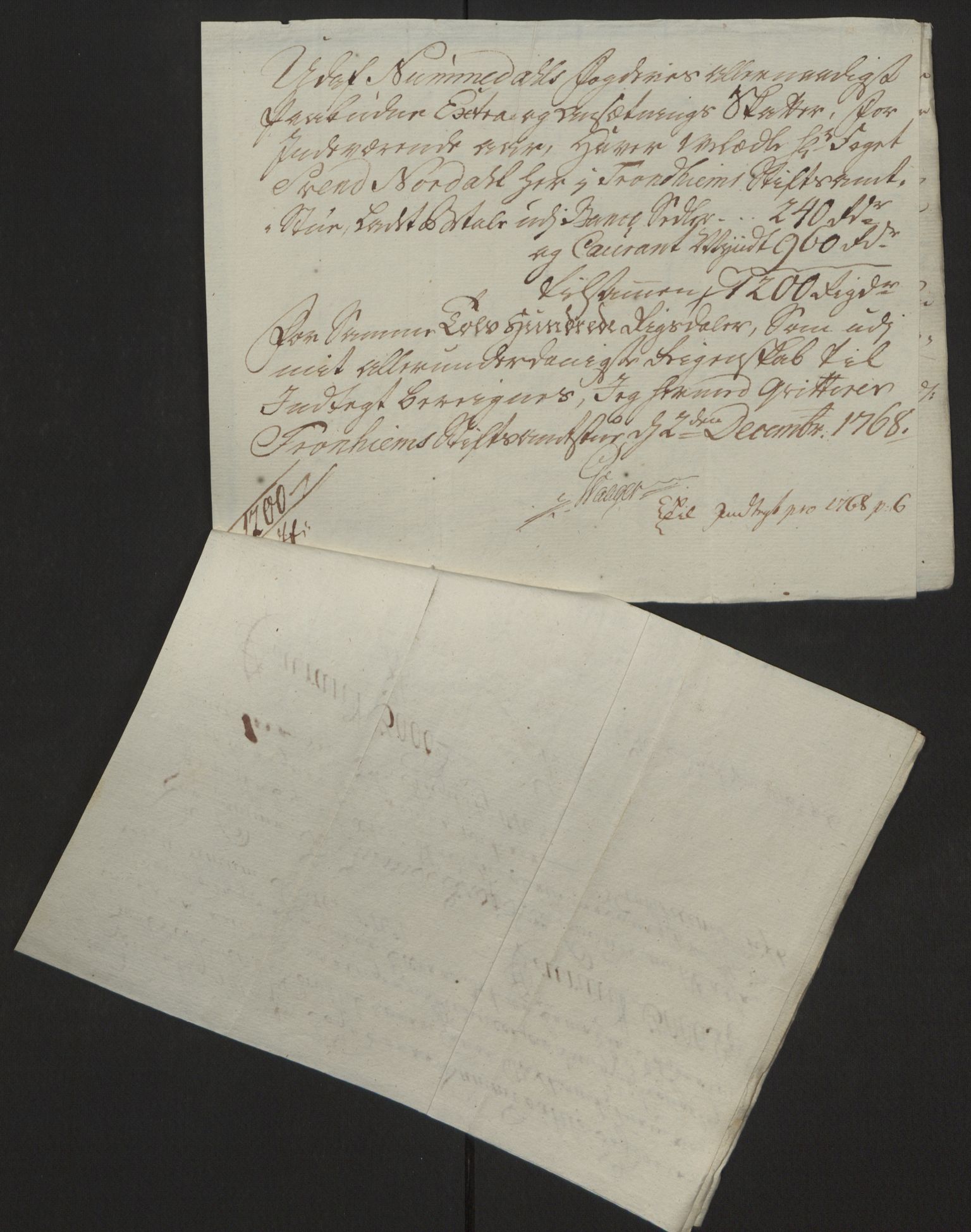 Rentekammeret inntil 1814, Reviderte regnskaper, Fogderegnskap, AV/RA-EA-4092/R64/L4502: Ekstraskatten Namdal, 1762-1772, p. 281