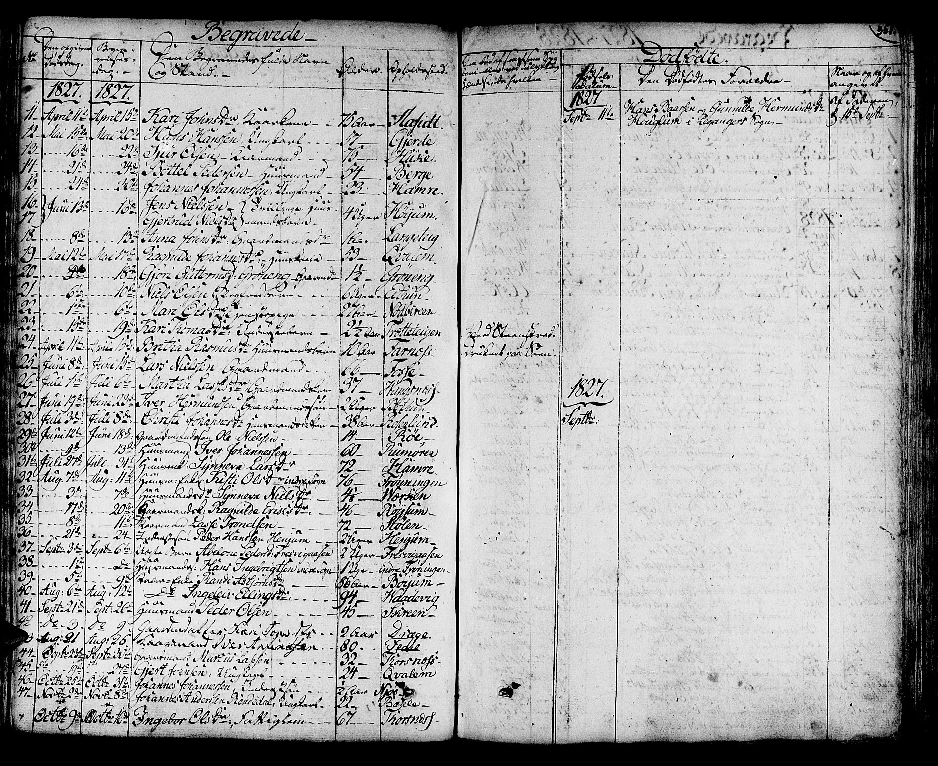 Leikanger sokneprestembete, SAB/A-81001: Parish register (official) no. A 6, 1810-1838, p. 351