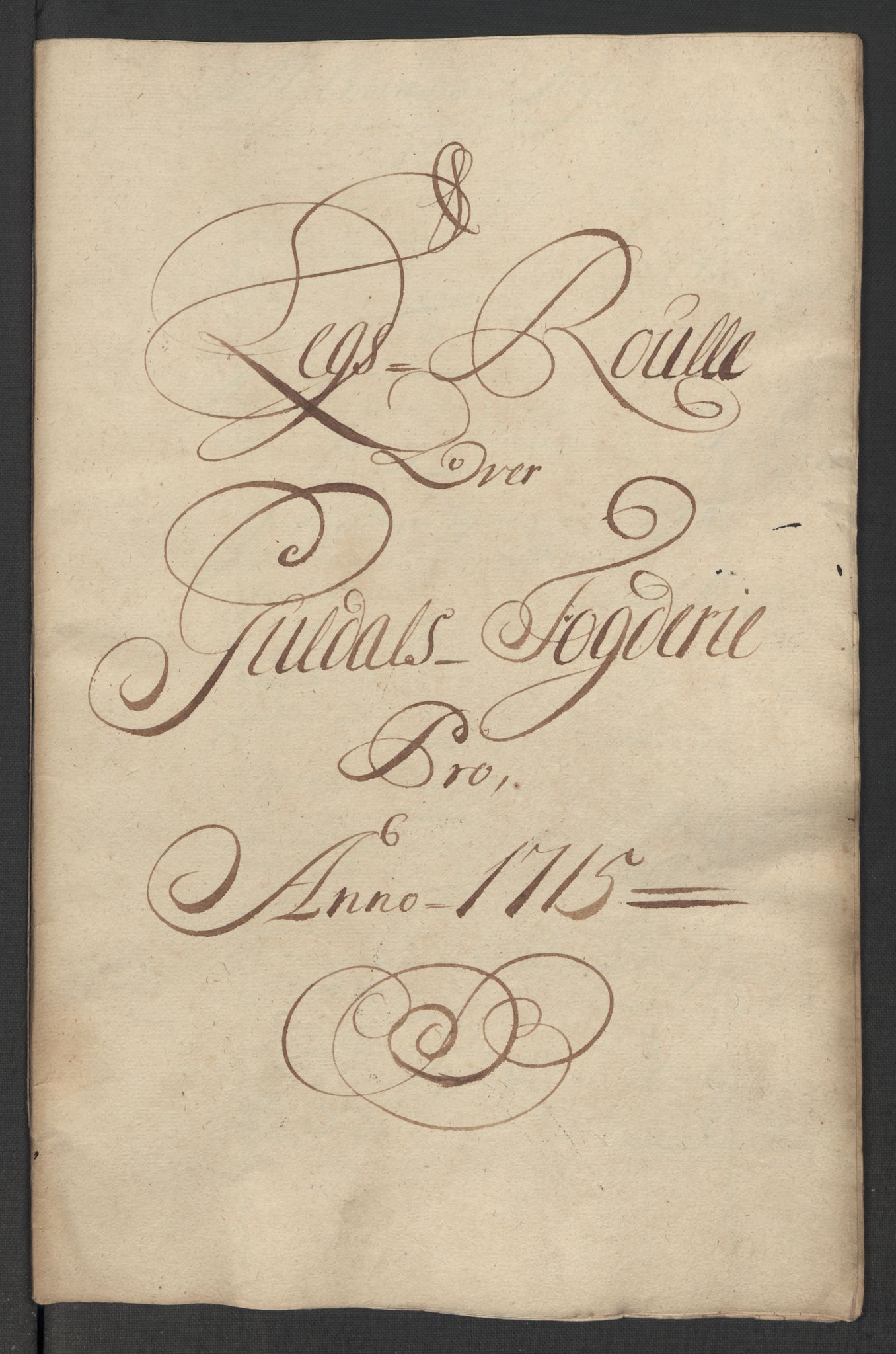 Rentekammeret inntil 1814, Reviderte regnskaper, Fogderegnskap, AV/RA-EA-4092/R60/L3966: Fogderegnskap Orkdal og Gauldal, 1715, p. 284