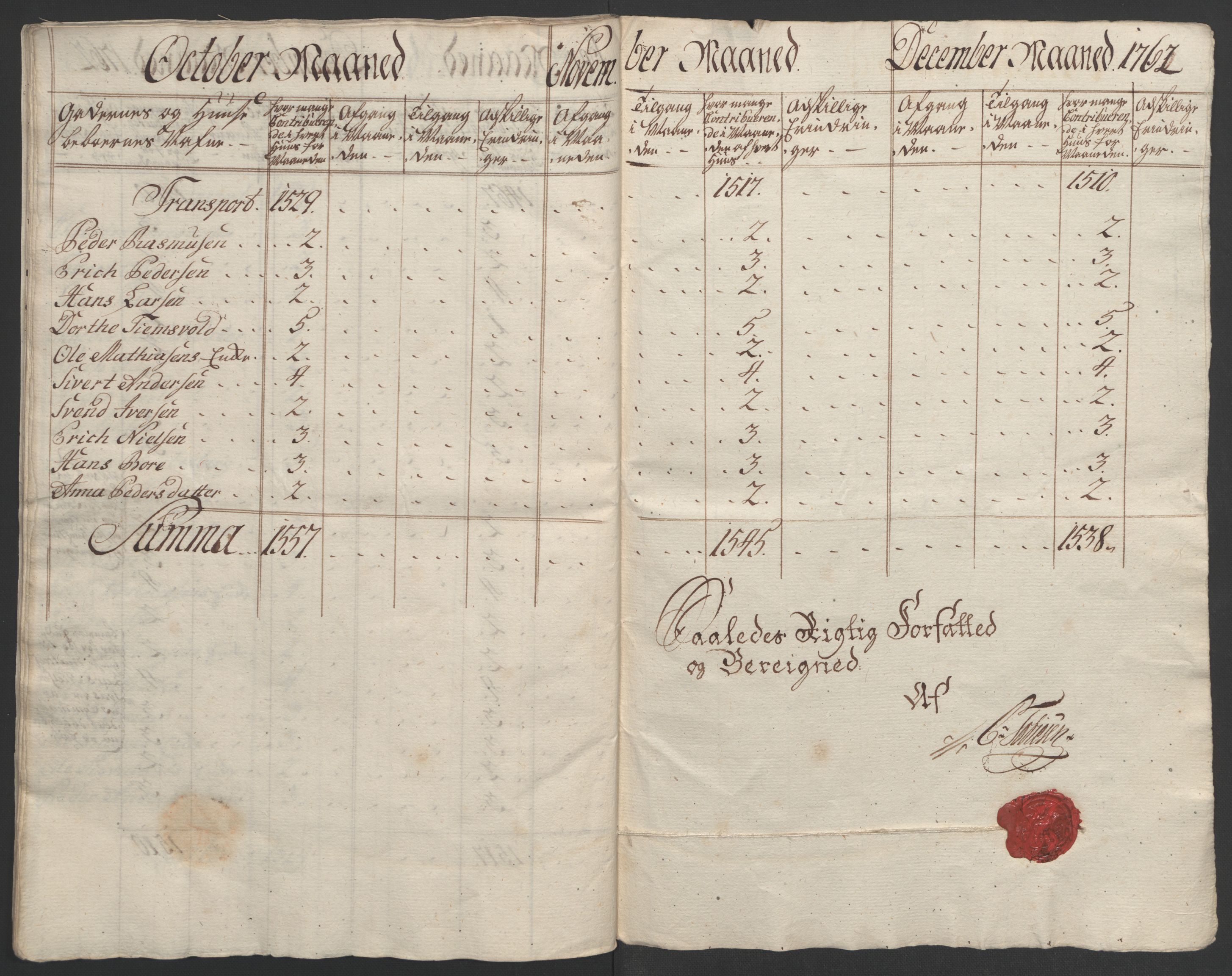 Rentekammeret inntil 1814, Realistisk ordnet avdeling, RA/EA-4070/Ol/L0015/0001: [Gg 10]: Ekstraskatten, 23.09.1762. Stavanger by, Jæren og Dalane, Bergen / Stavanger , 1762-1764, p. 61