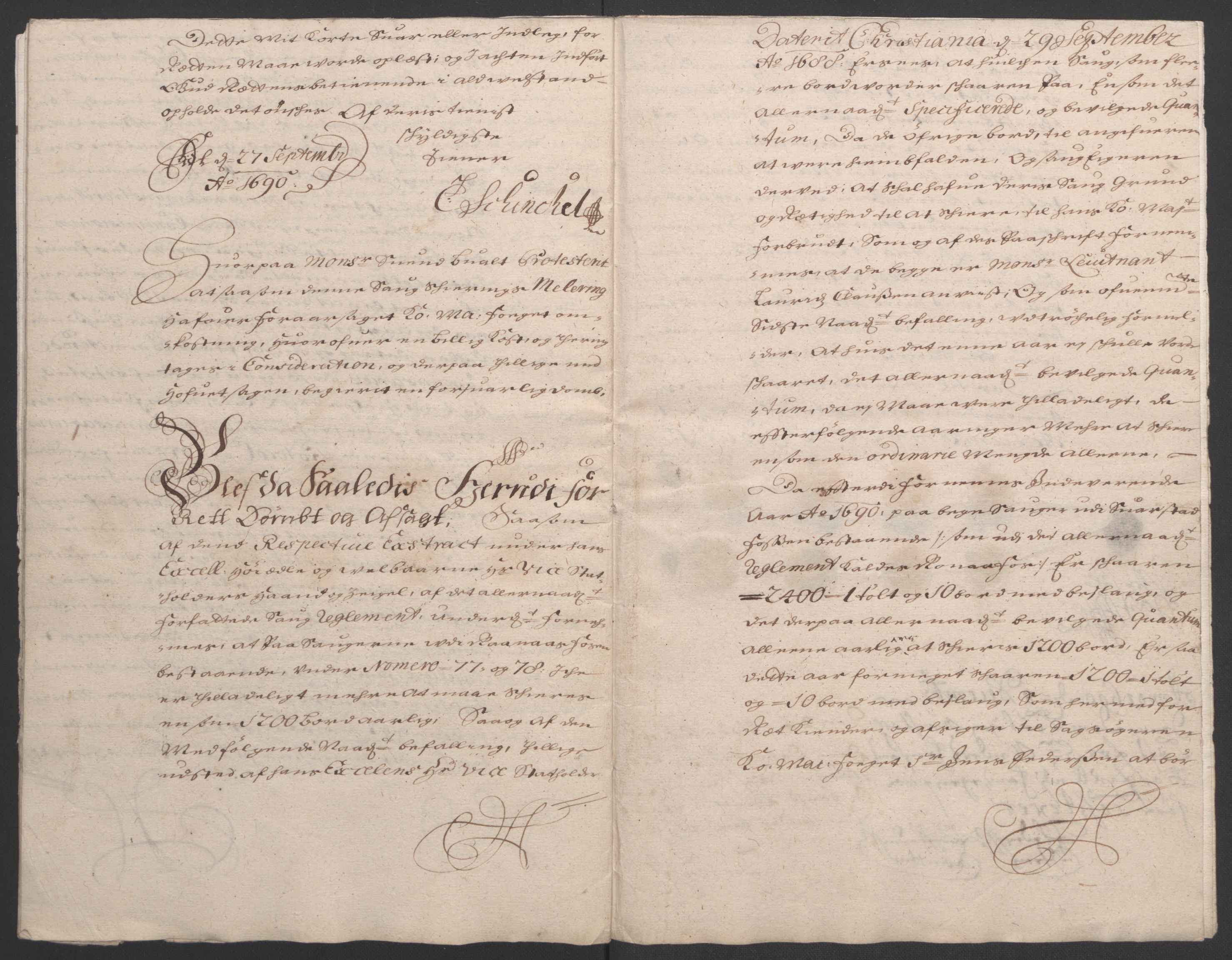 Rentekammeret inntil 1814, Reviderte regnskaper, Fogderegnskap, AV/RA-EA-4092/R11/L0576: Fogderegnskap Nedre Romerike, 1682-1691, p. 241