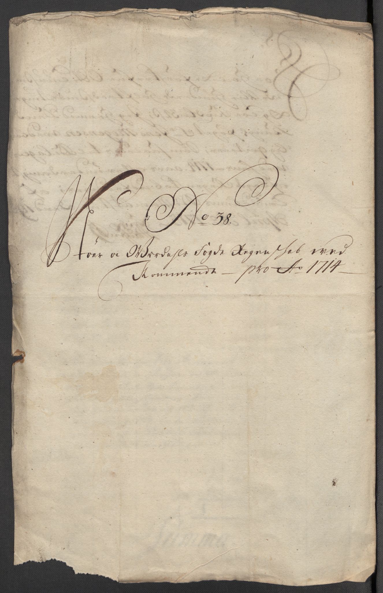 Rentekammeret inntil 1814, Reviderte regnskaper, Fogderegnskap, RA/EA-4092/R62/L4204: Fogderegnskap Stjørdal og Verdal, 1714, p. 321
