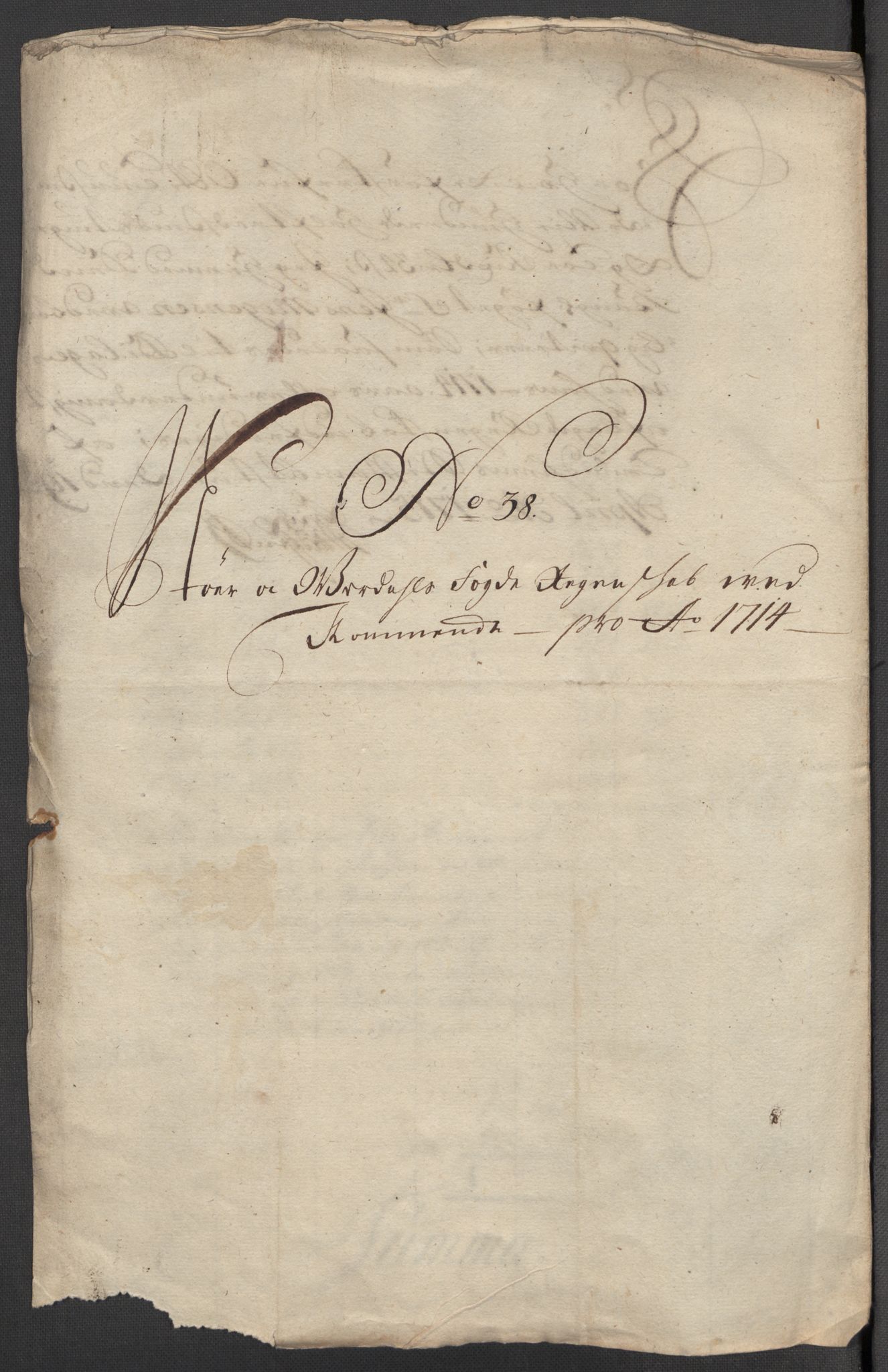 Rentekammeret inntil 1814, Reviderte regnskaper, Fogderegnskap, AV/RA-EA-4092/R62/L4204: Fogderegnskap Stjørdal og Verdal, 1714, p. 321