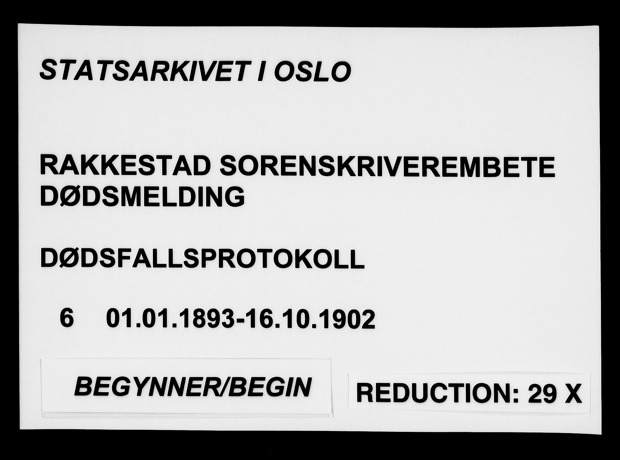 Rakkestad sorenskriveri, AV/SAO-A-10686/H/Ha/Haa/L0006: Dødsanmeldelsesprotokoller, 1893-1902