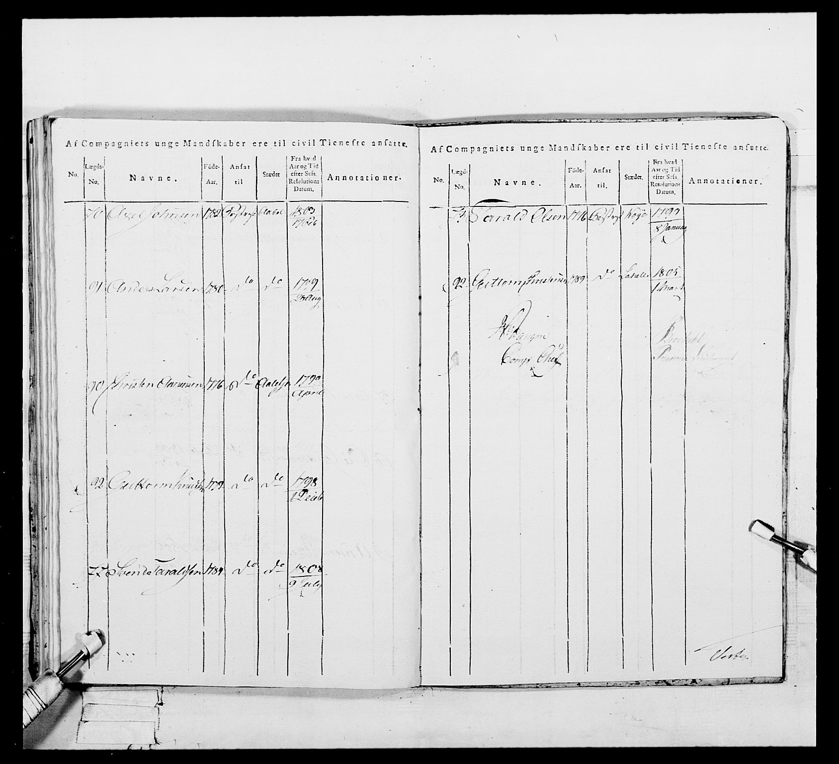 Generalitets- og kommissariatskollegiet, Det kongelige norske kommissariatskollegium, AV/RA-EA-5420/E/Eh/L0112: Vesterlenske nasjonale infanteriregiment, 1812, p. 290