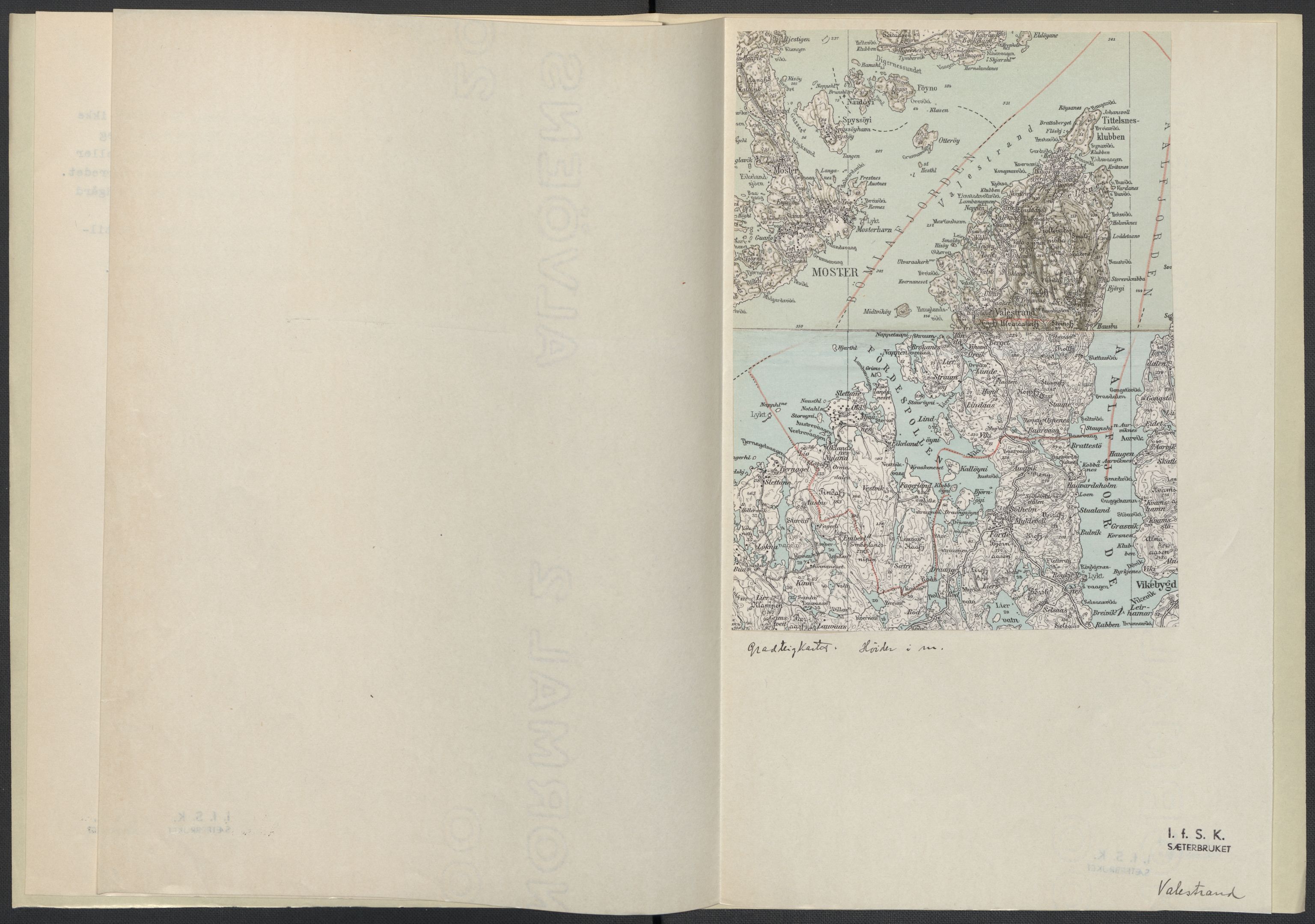 Instituttet for sammenlignende kulturforskning, AV/RA-PA-0424/F/Fc/L0009/0003: Eske B9: / Hordaland (perm XXIV), 1933-1938