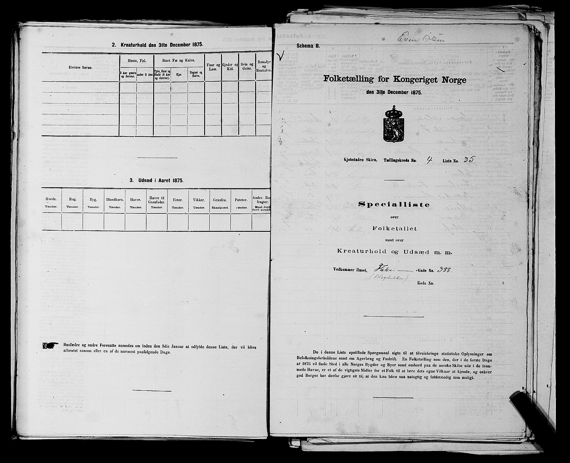 SAKO, 1875 census for 0806P Skien, 1875, p. 753