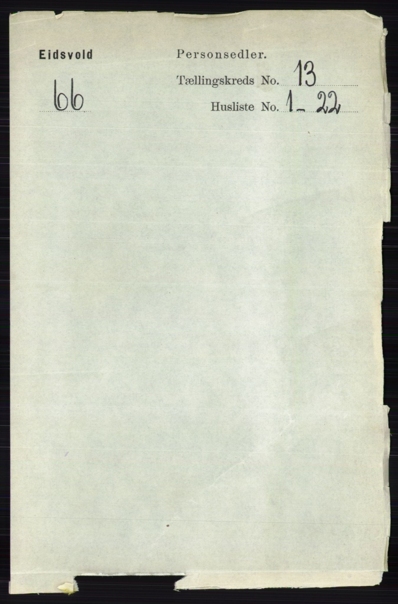 RA, 1891 census for 0237 Eidsvoll, 1891, p. 8992