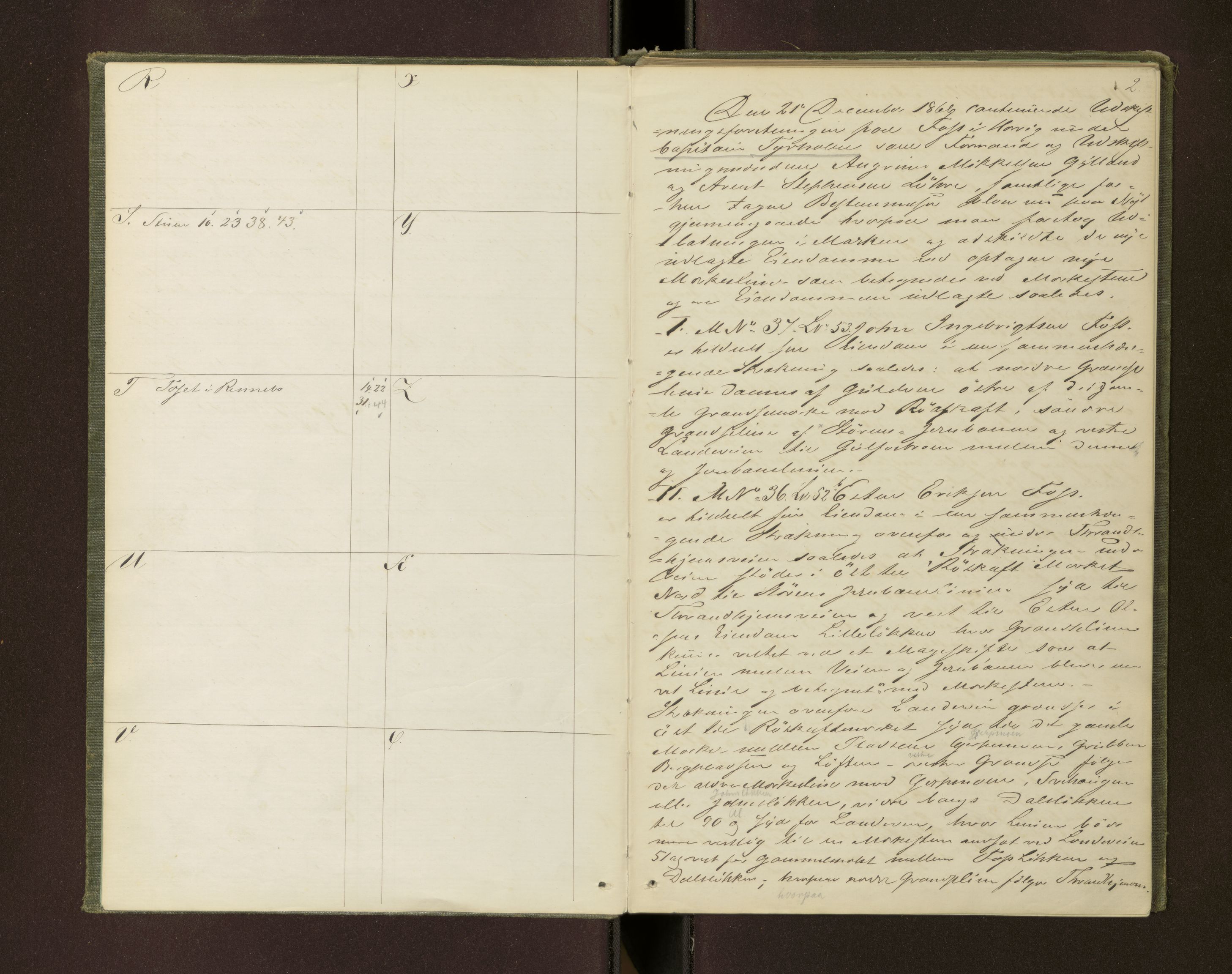 Sør-Trøndelag jordskifterett, AV/SAT-A-4522/1/F/L0013: Utskiftningsprotokoll, 1866-1870