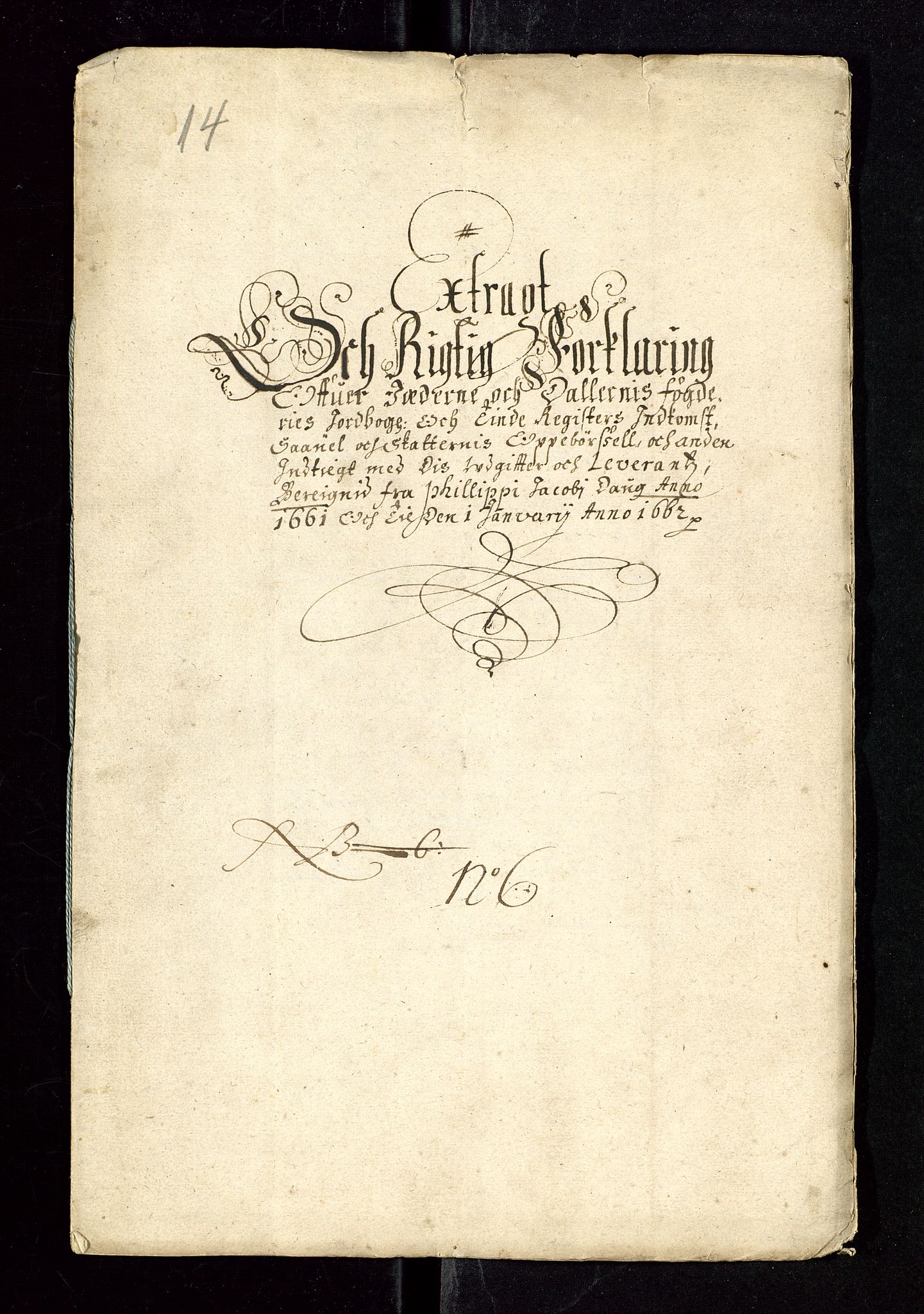 Stavanger len, AV/SAST-A-101870/Ob/L0030: Diverse, 1659-1662, p. 261