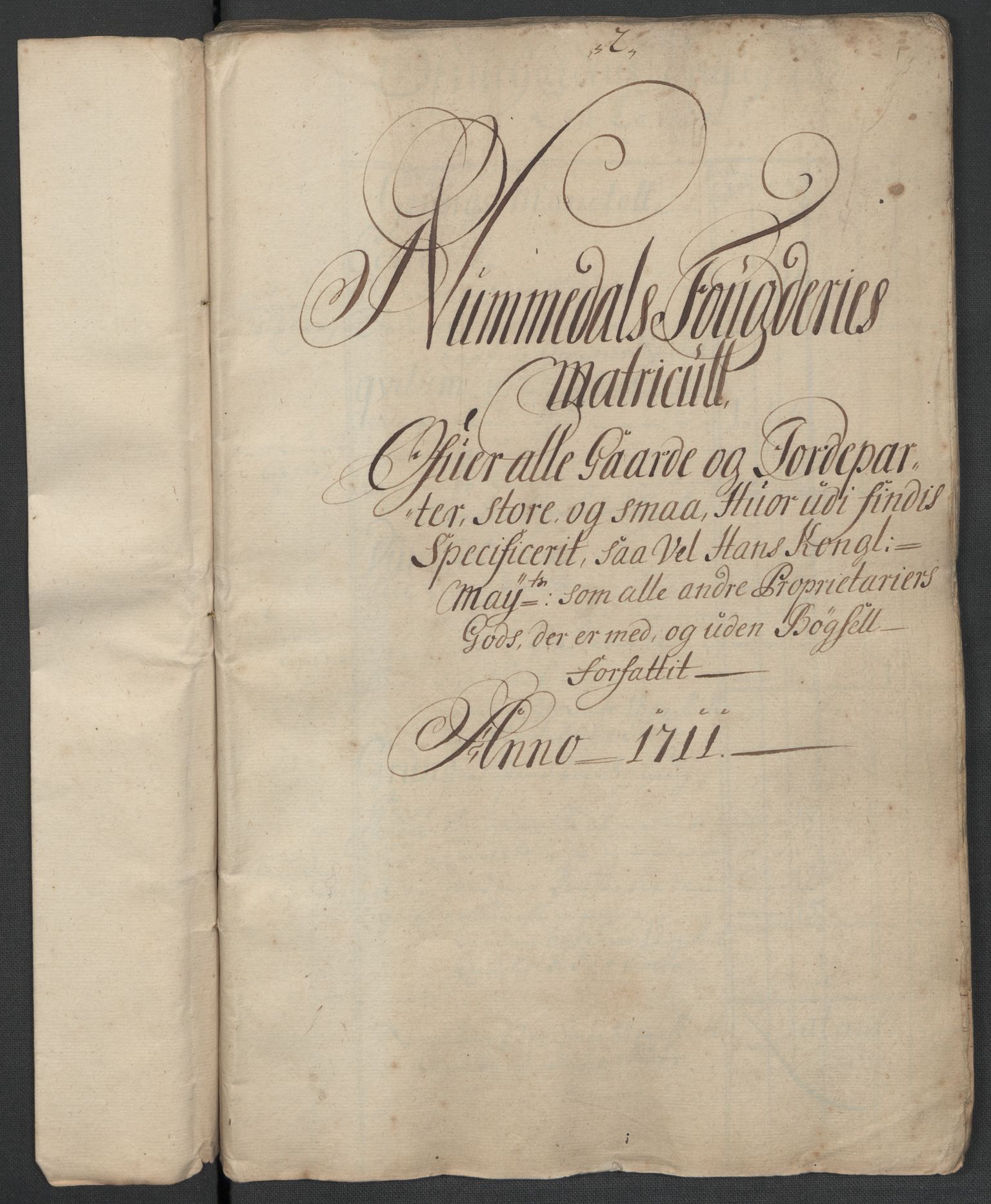 Rentekammeret inntil 1814, Reviderte regnskaper, Fogderegnskap, AV/RA-EA-4092/R64/L4432: Fogderegnskap Namdal, 1711, p. 24