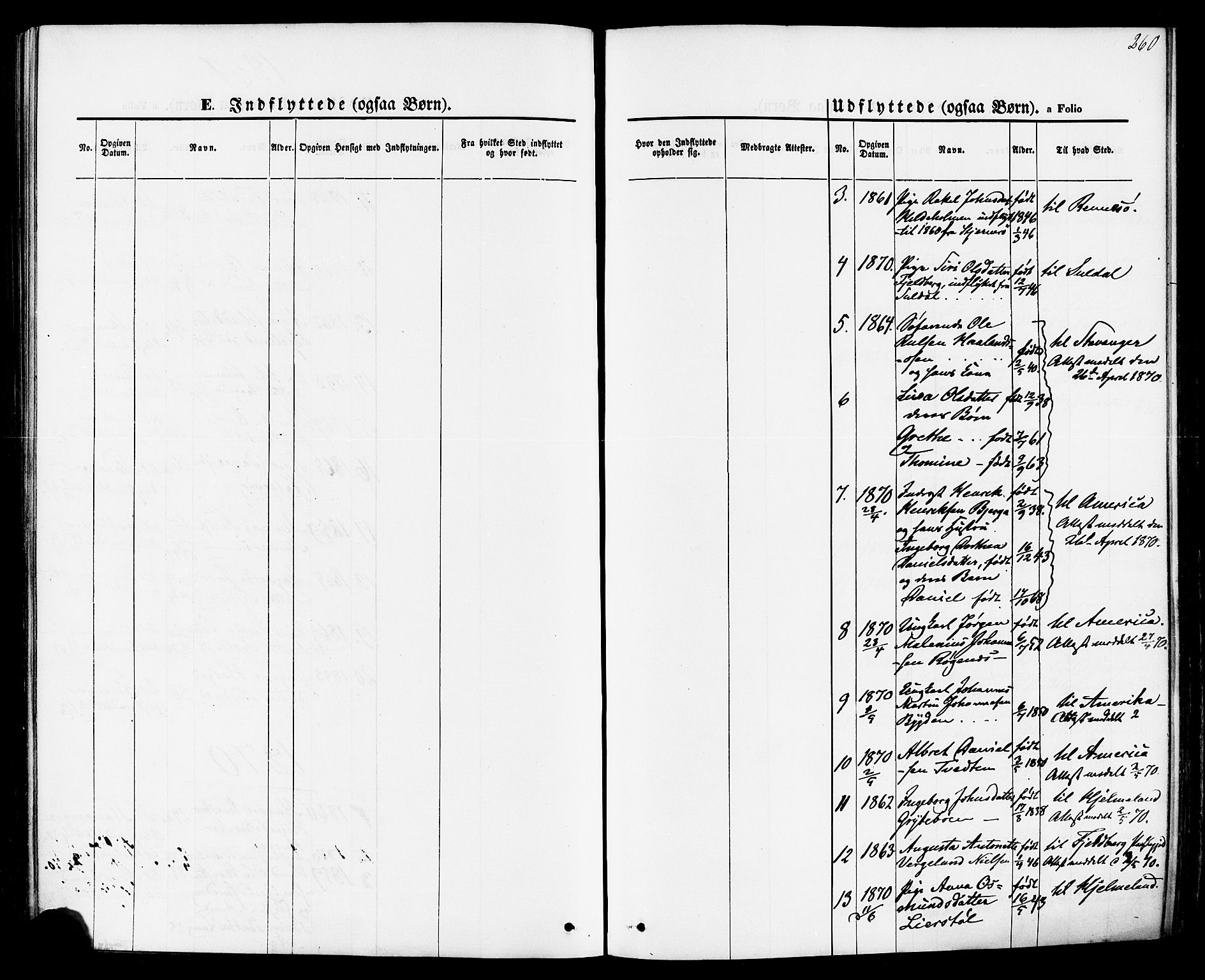 Jelsa sokneprestkontor, SAST/A-101842/01/IV: Parish register (official) no. A 8, 1867-1883, p. 260