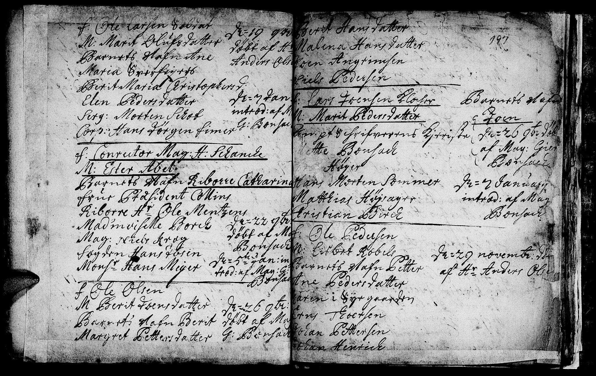 Ministerialprotokoller, klokkerbøker og fødselsregistre - Sør-Trøndelag, AV/SAT-A-1456/601/L0034: Parish register (official) no. 601A02, 1702-1714, p. 197