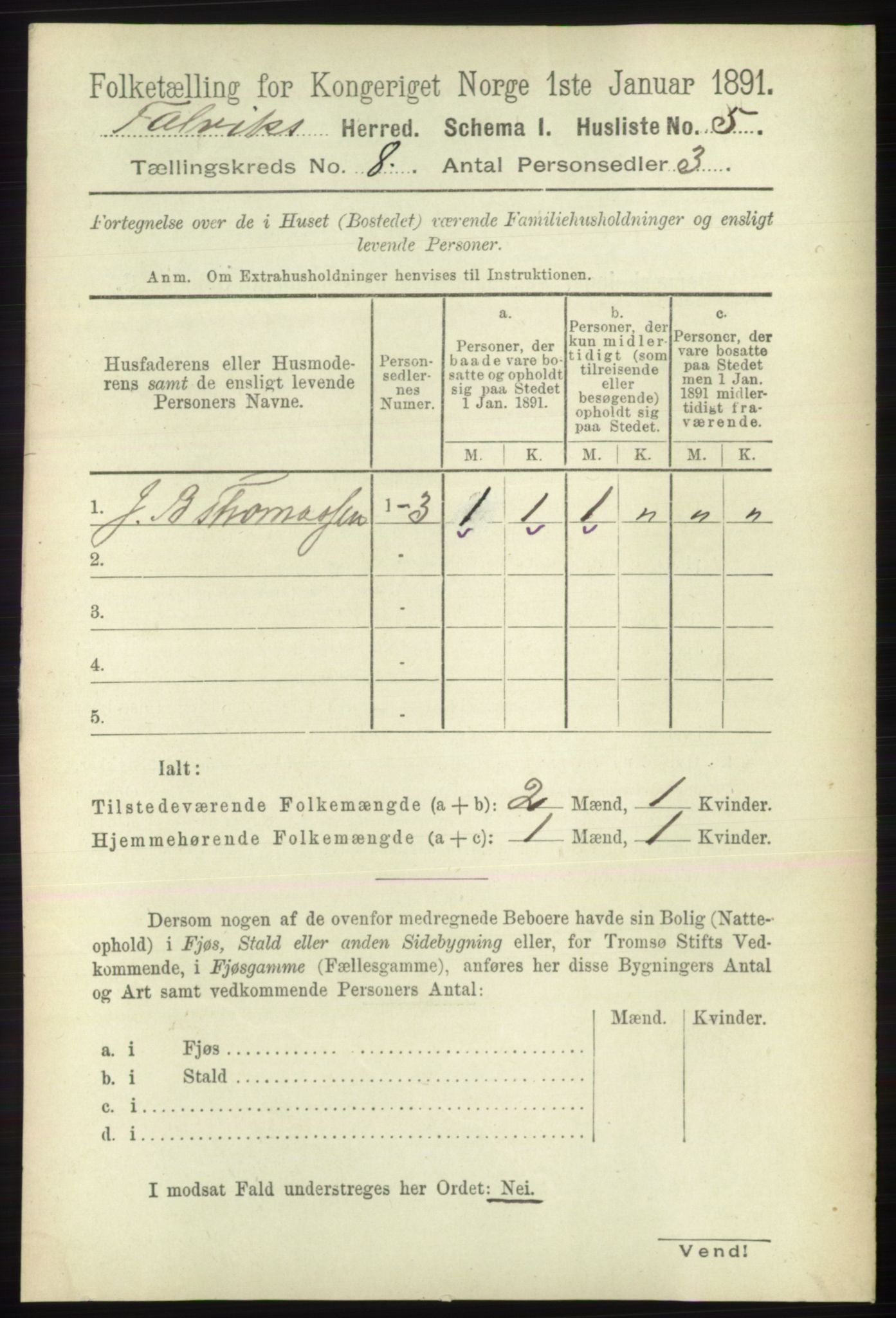 RA, 1891 census for 2013 Talvik, 1891, p. 2040