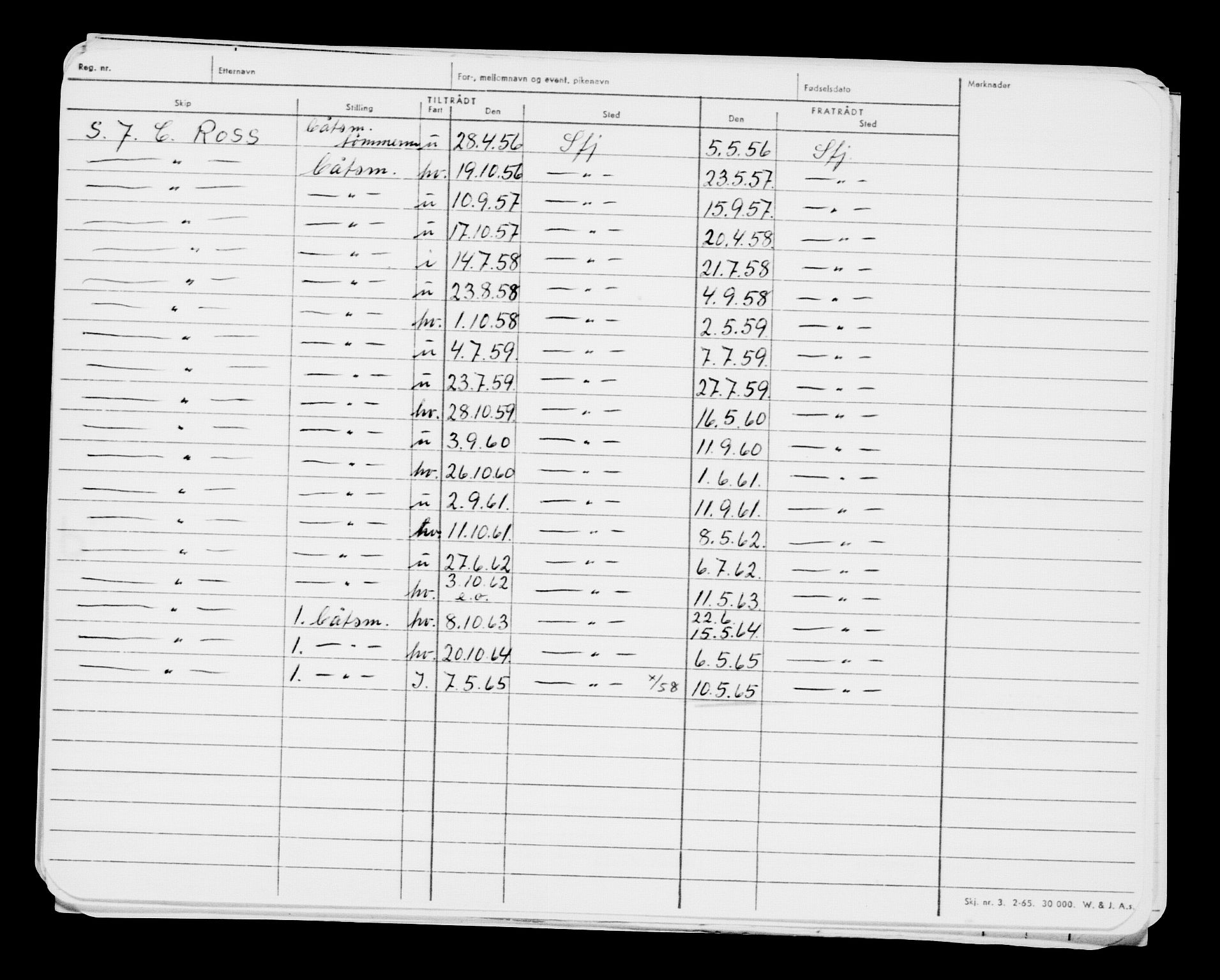 Direktoratet for sjømenn, AV/RA-S-3545/G/Gb/L0088: Hovedkort, 1910, p. 437