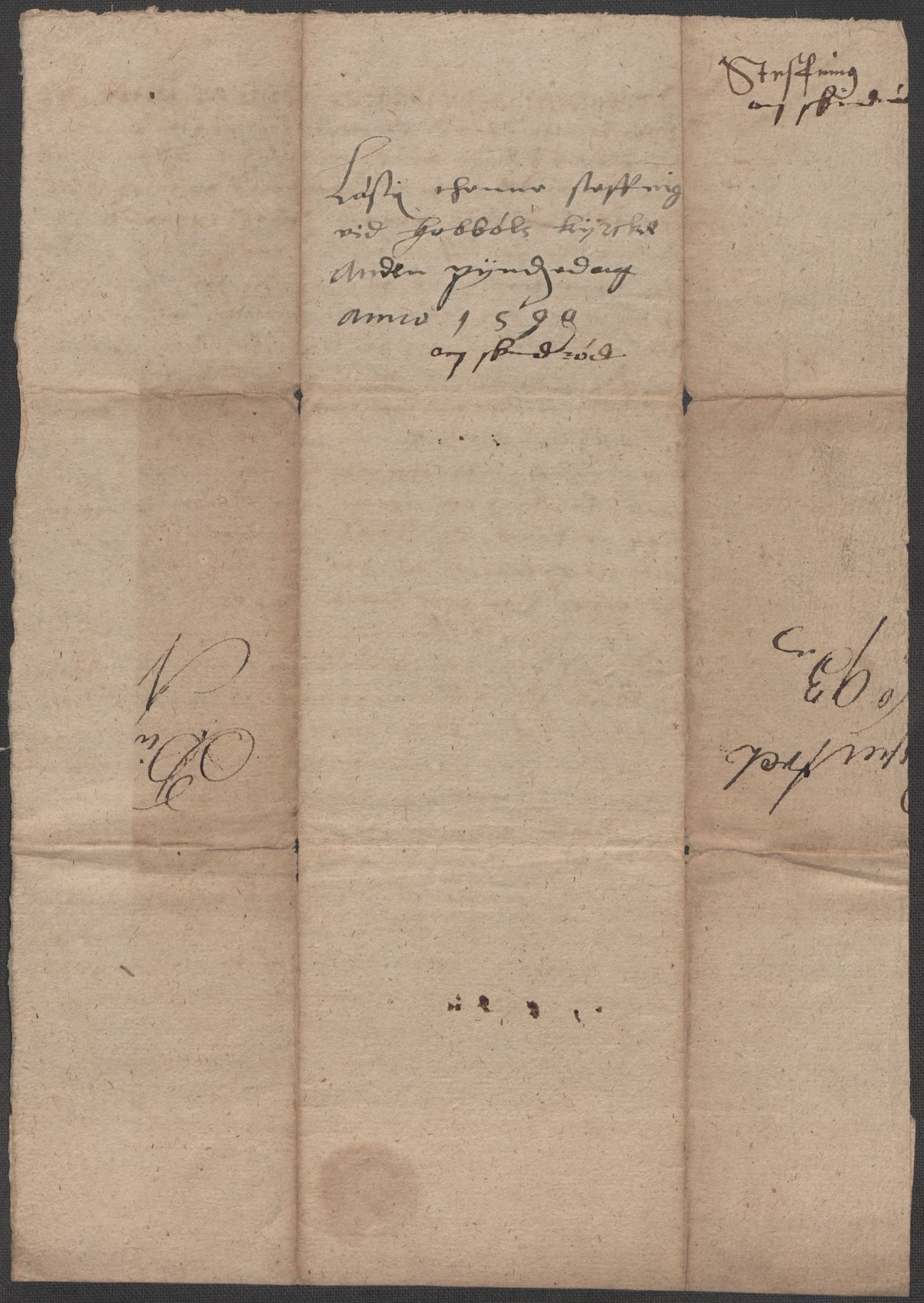 Riksarkivets diplomsamling, RA/EA-5965/F15/L0005: Prestearkiv - Østfold, 1572-1830, p. 154