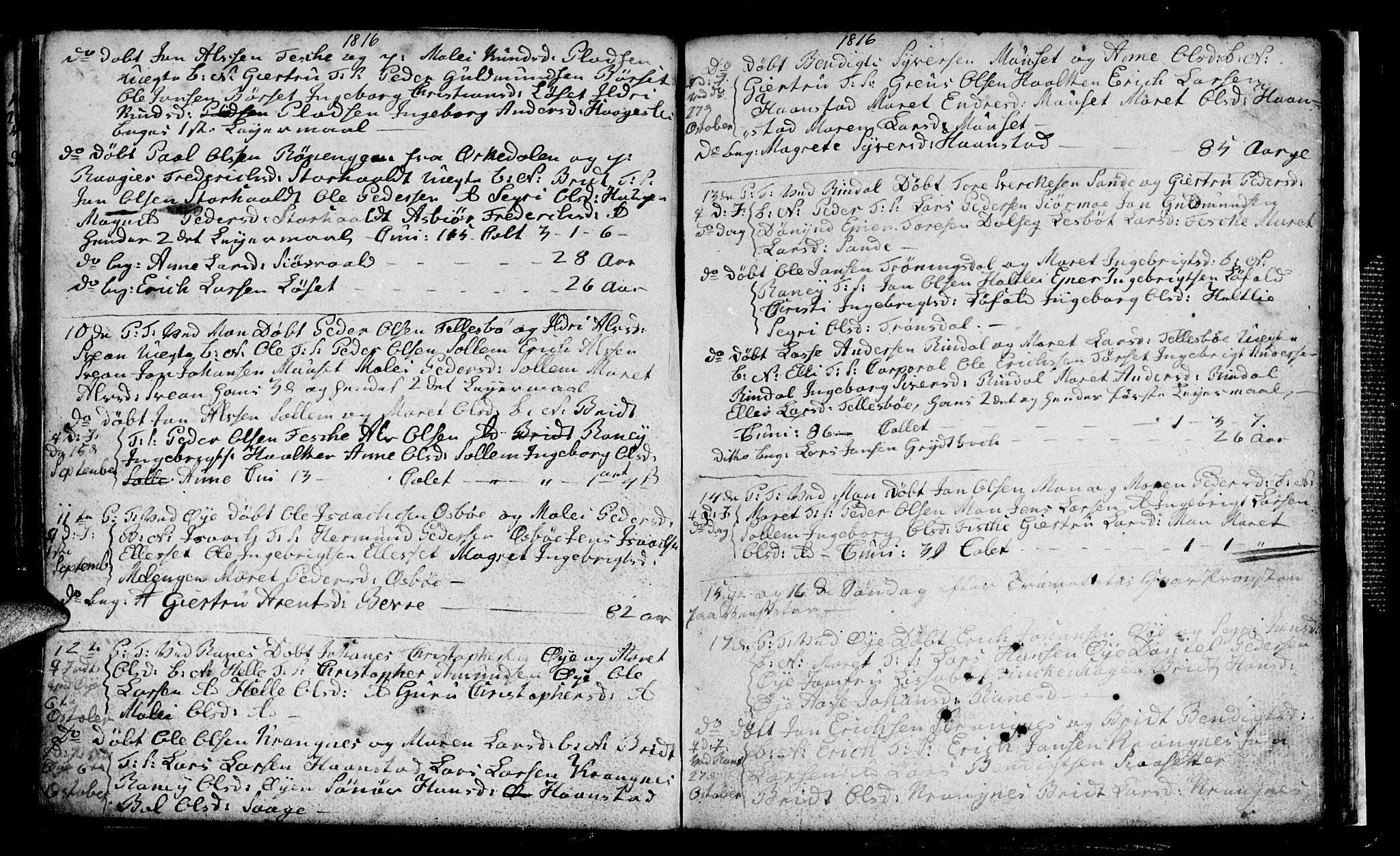 Ministerialprotokoller, klokkerbøker og fødselsregistre - Møre og Romsdal, AV/SAT-A-1454/595/L1049: Parish register (copy) no. 595C01, 1805-1819, p. 94