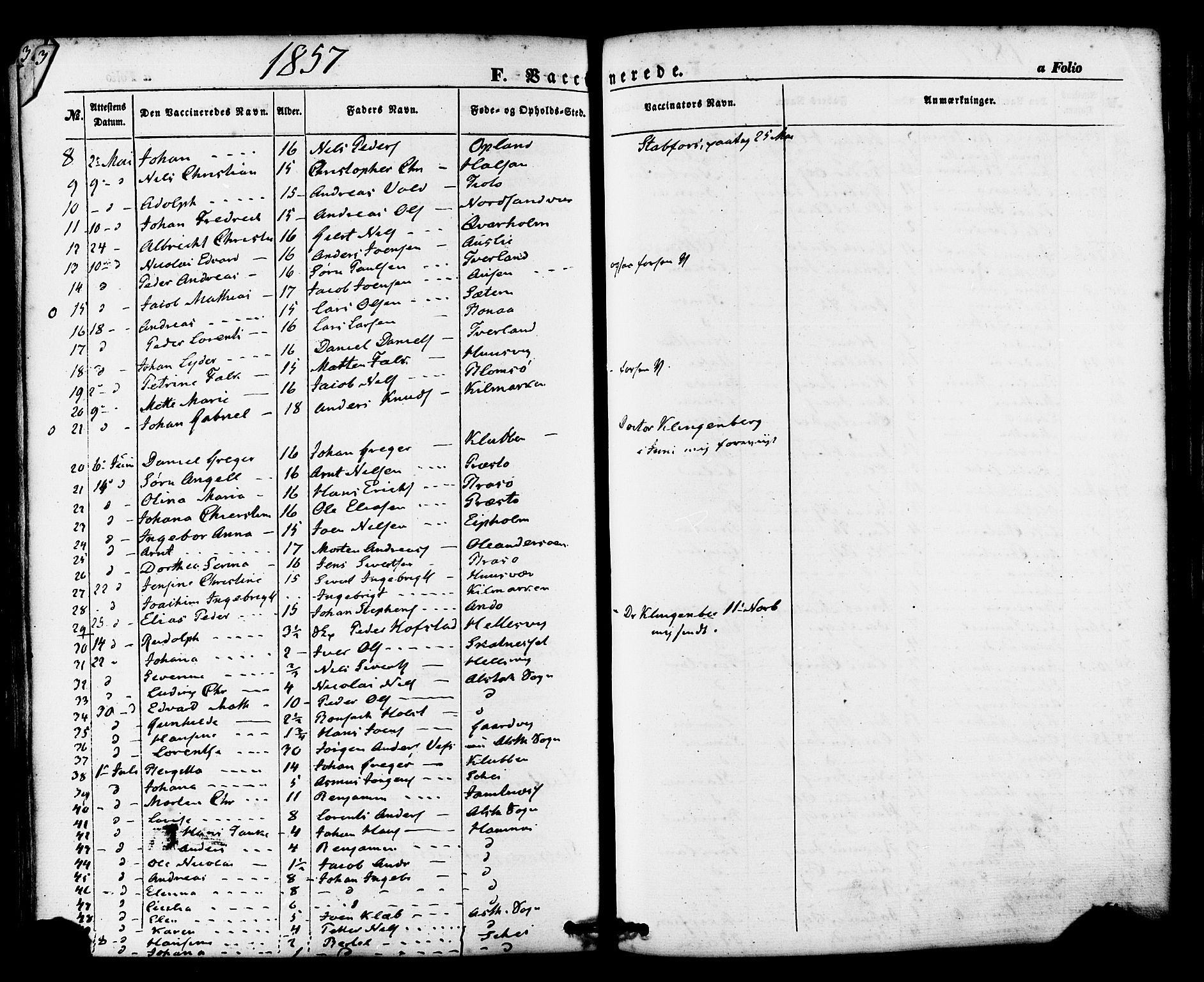 Ministerialprotokoller, klokkerbøker og fødselsregistre - Nordland, AV/SAT-A-1459/830/L0448: Parish register (official) no. 830A12, 1855-1878, p. 305