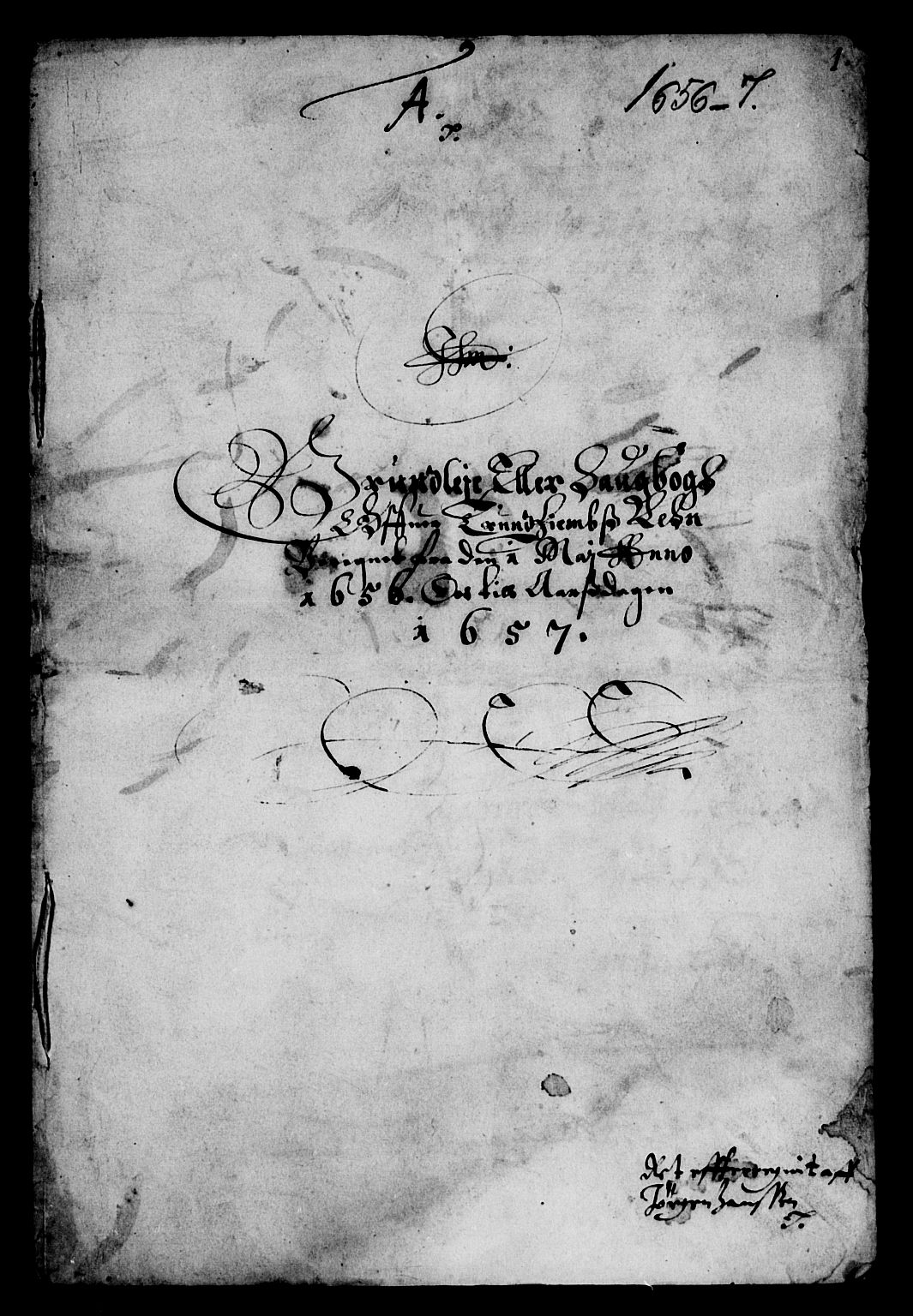 Rentekammeret inntil 1814, Reviderte regnskaper, Lensregnskaper, AV/RA-EA-5023/R/Rb/Rbw/L0125: Trondheim len, 1642-1657