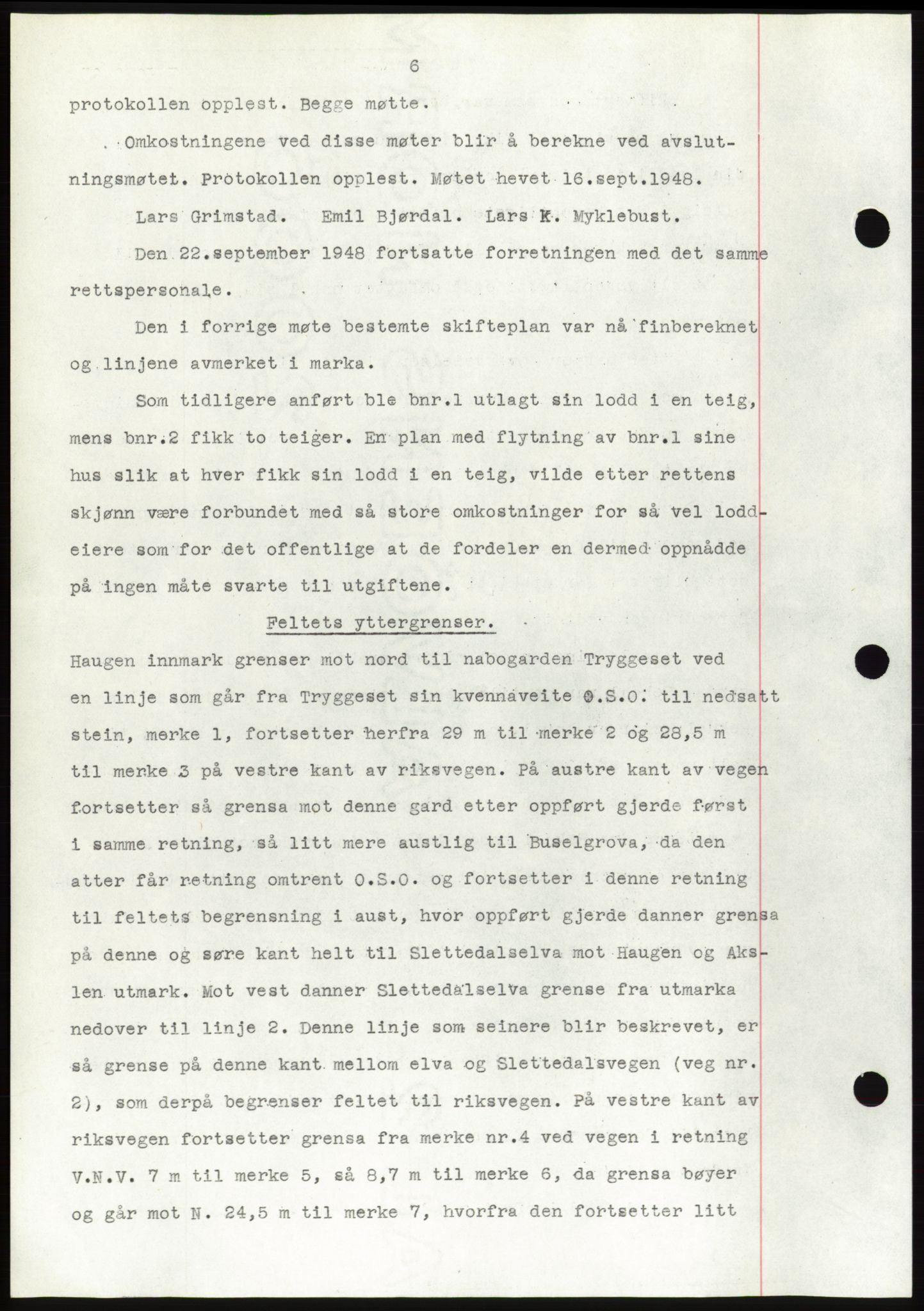 Søre Sunnmøre sorenskriveri, AV/SAT-A-4122/1/2/2C/L0083: Mortgage book no. 9A, 1948-1949, Diary no: : 136/1949