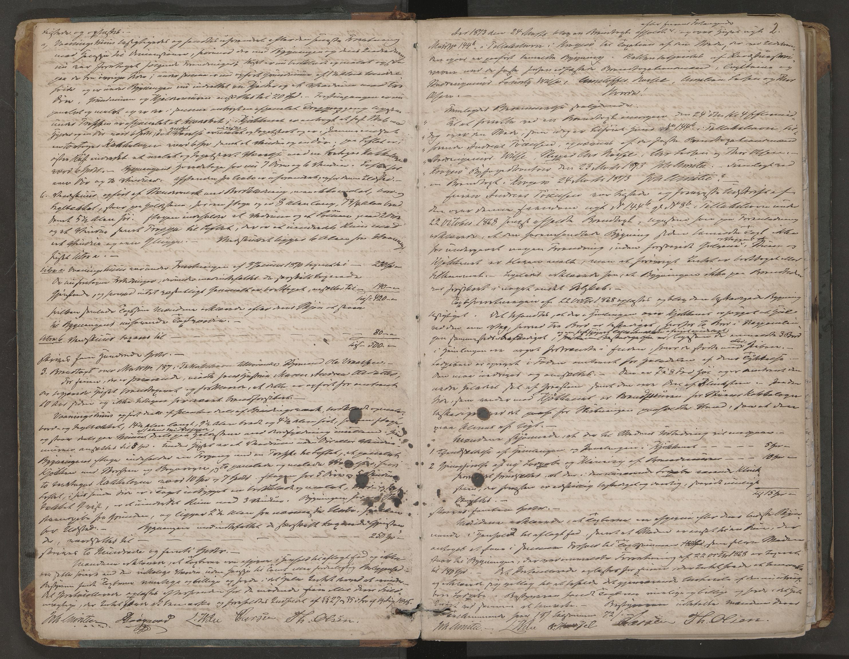Kragerø magistrat, AV/SAKO-A-858/F/Fb/L0006: Branntakstprotokoll, 1873-1884