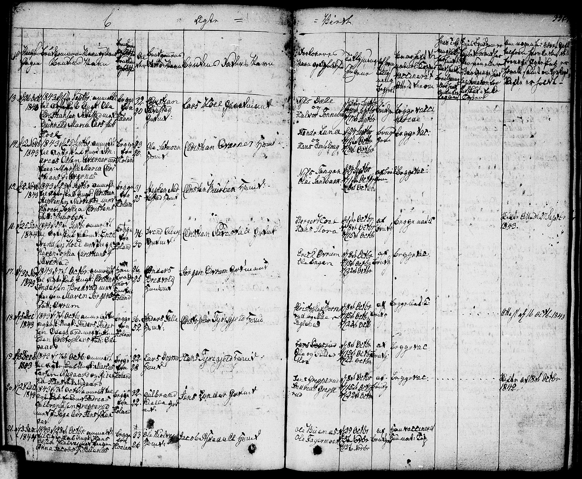 Høland prestekontor Kirkebøker, AV/SAO-A-10346a/F/Fa/L0008: Parish register (official) no. I 8, 1827-1845, p. 336