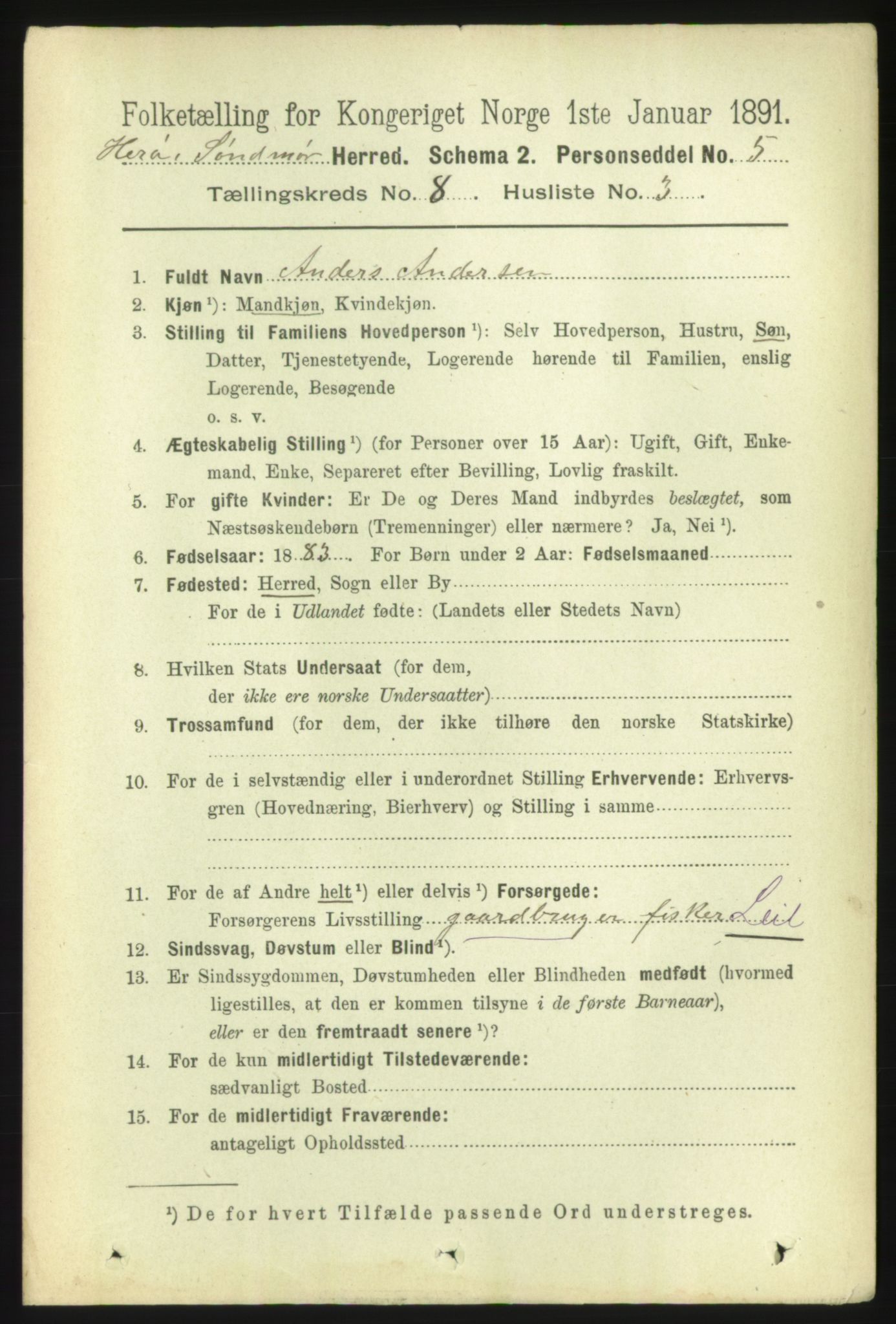 RA, 1891 census for 1515 Herøy, 1891, p. 3268