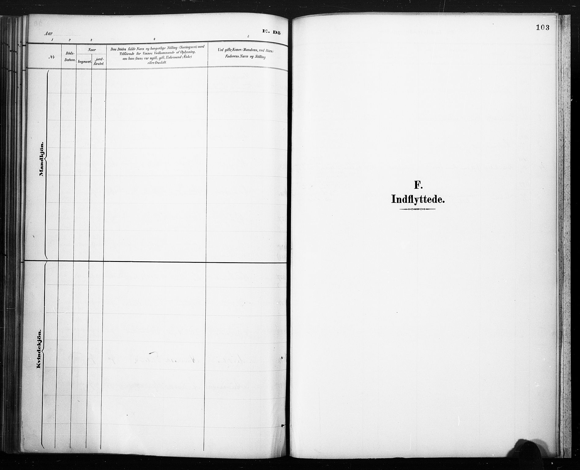 Lårdal kirkebøker, SAKO/A-284/F/Fc/L0002: Parish register (official) no. III 2, 1887-1906, p. 103