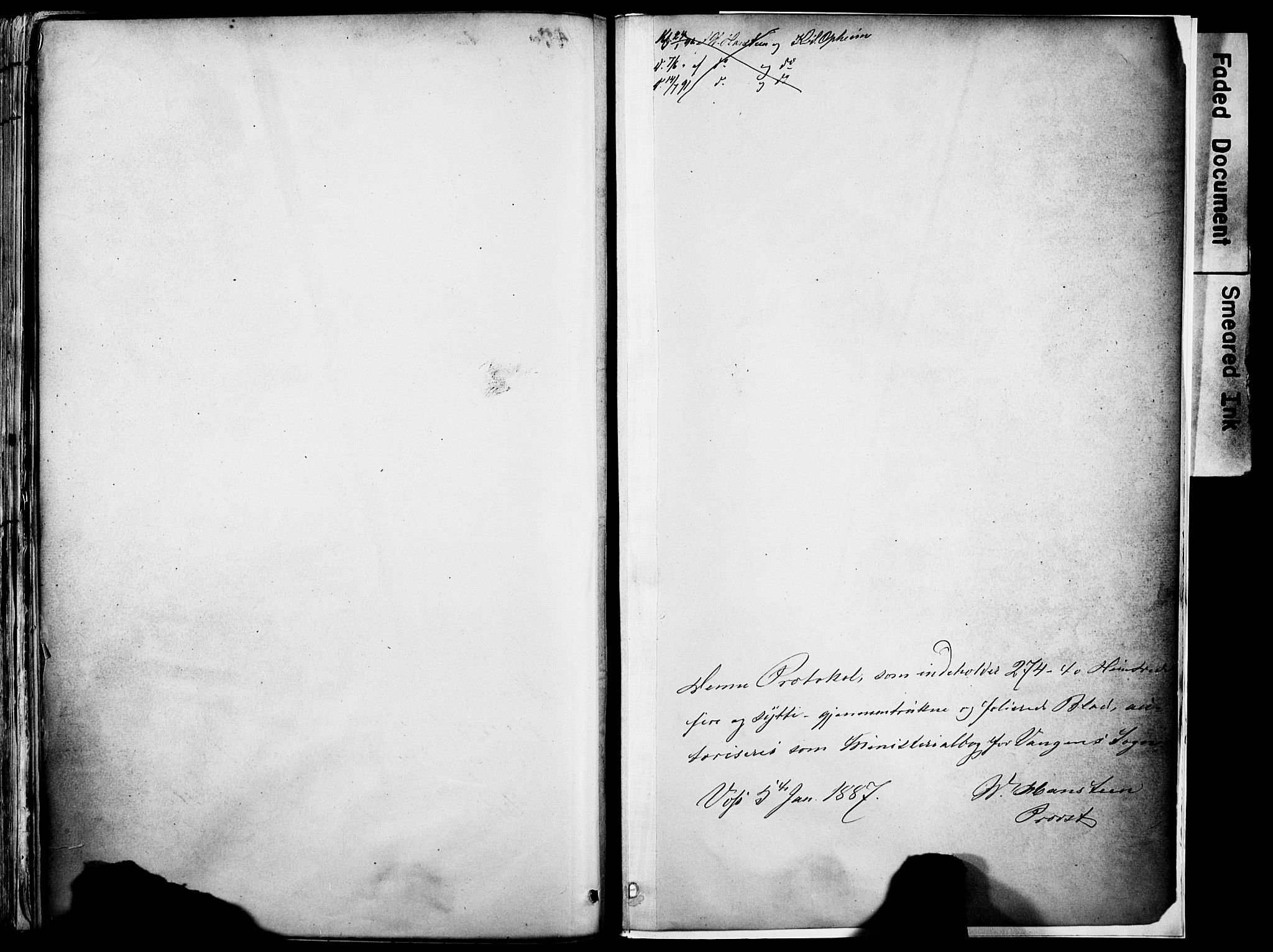 Voss sokneprestembete, AV/SAB-A-79001/H/Haa: Parish register (official) no. A 21, 1887-1903