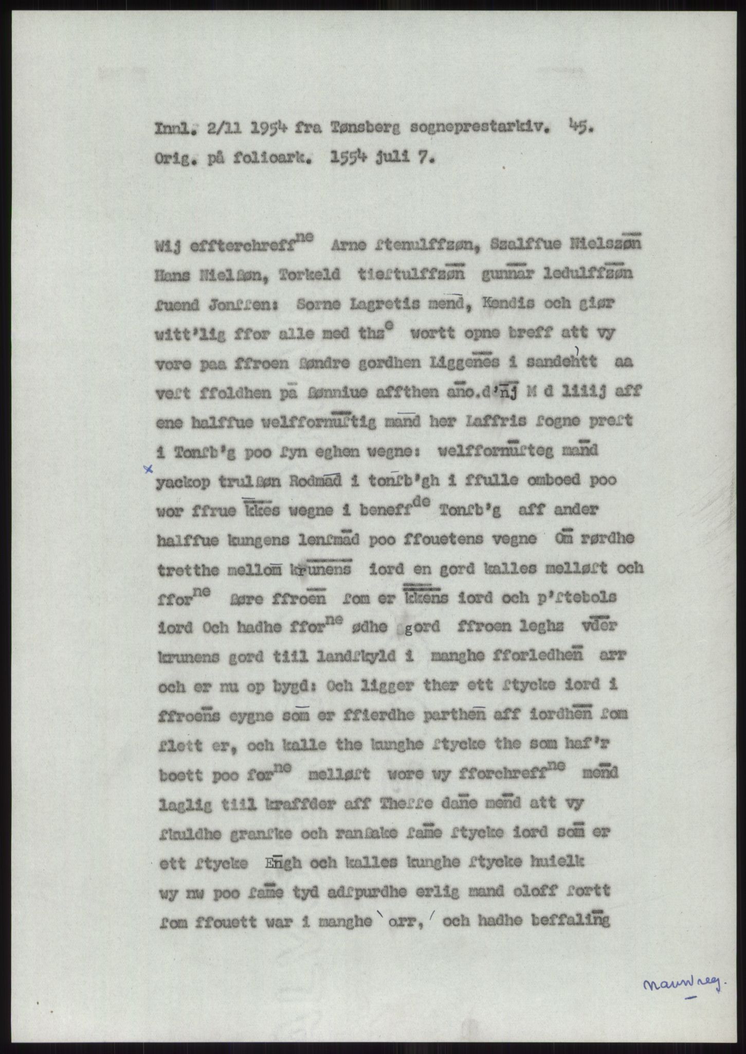 Samlinger til kildeutgivelse, Diplomavskriftsamlingen, AV/RA-EA-4053/H/Ha, p. 1078