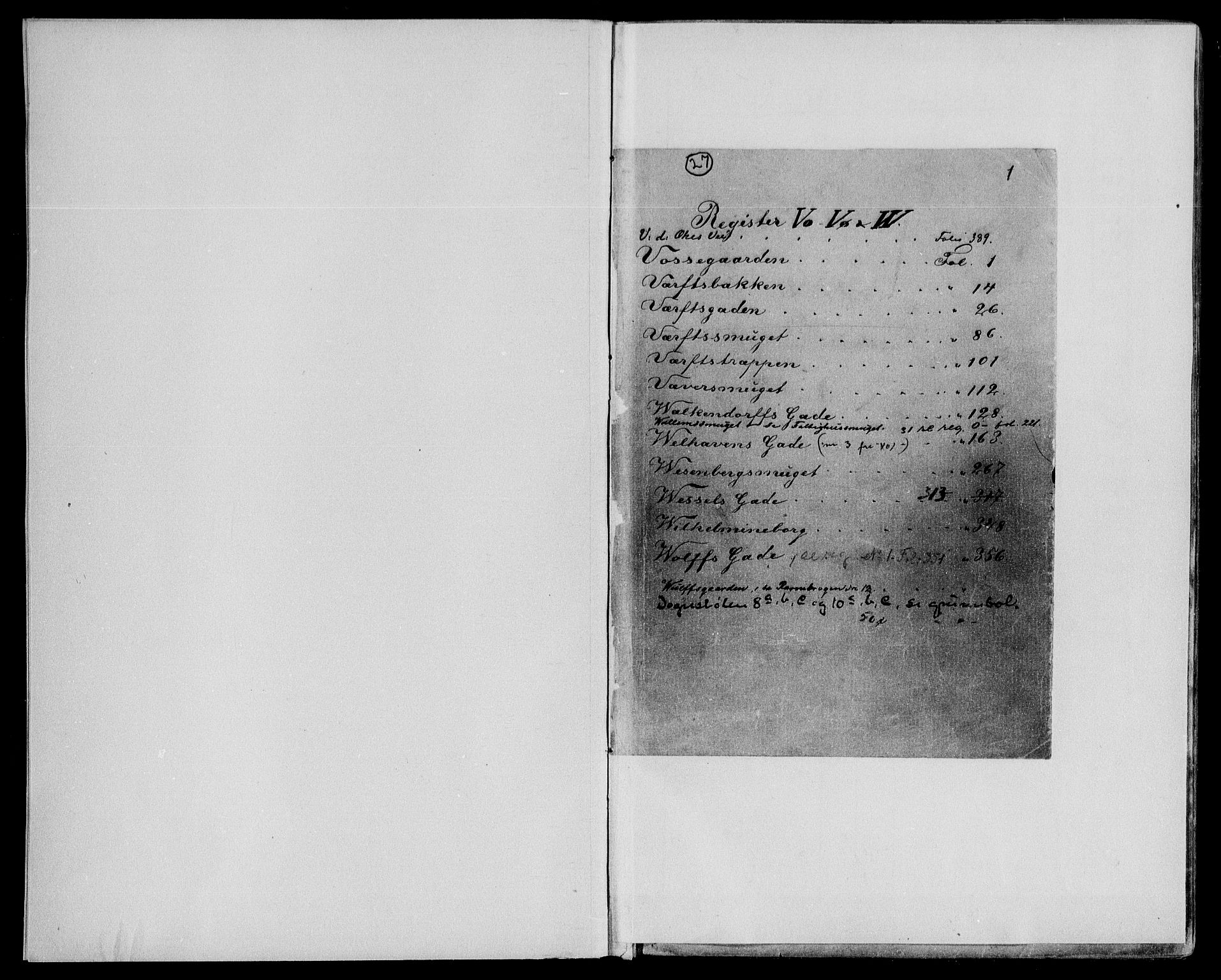 Byfogd og Byskriver i Bergen, SAB/A-3401/03/03AdD/L0062: Mortgage register no. A.d.D.62, 1894-1936, p. 1
