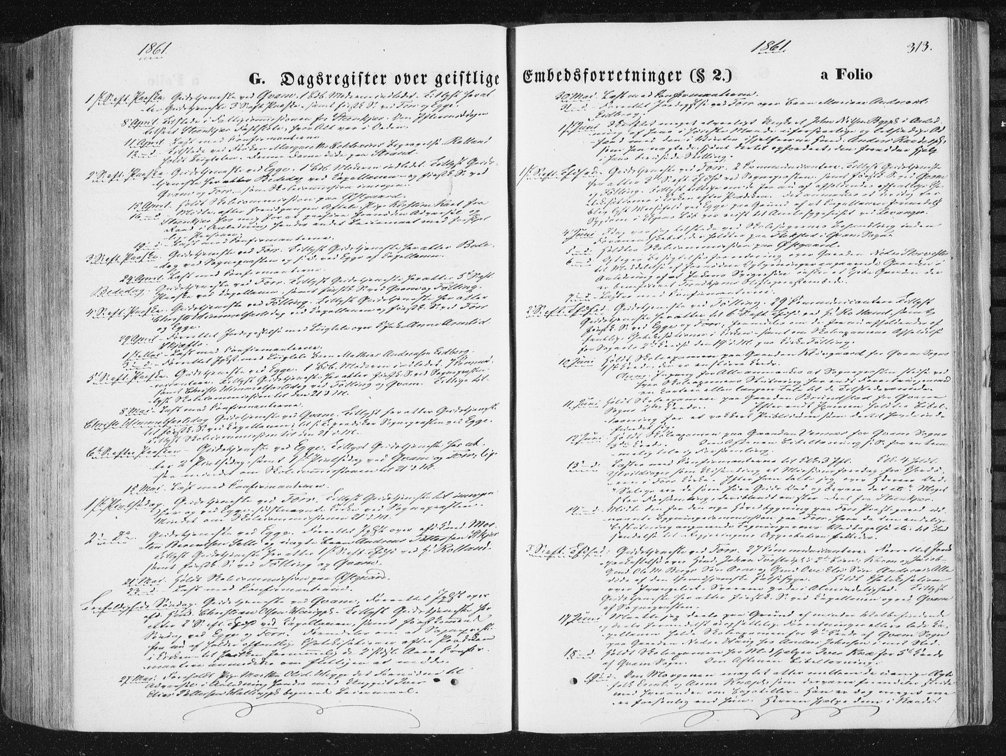 Ministerialprotokoller, klokkerbøker og fødselsregistre - Nord-Trøndelag, SAT/A-1458/746/L0447: Parish register (official) no. 746A06, 1860-1877, p. 313