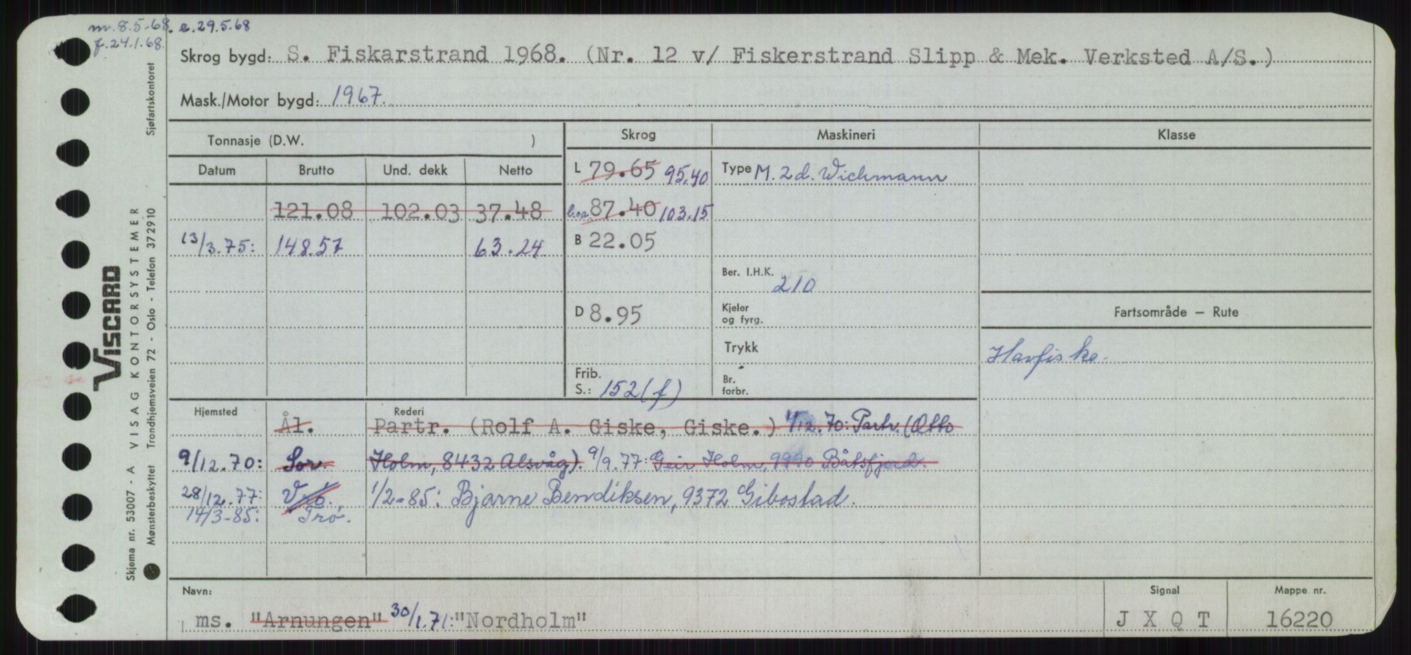 Sjøfartsdirektoratet med forløpere, Skipsmålingen, AV/RA-S-1627/H/Ha/L0004/0001: Fartøy, Mas-R / Fartøy, Mas-Odd, p. 625