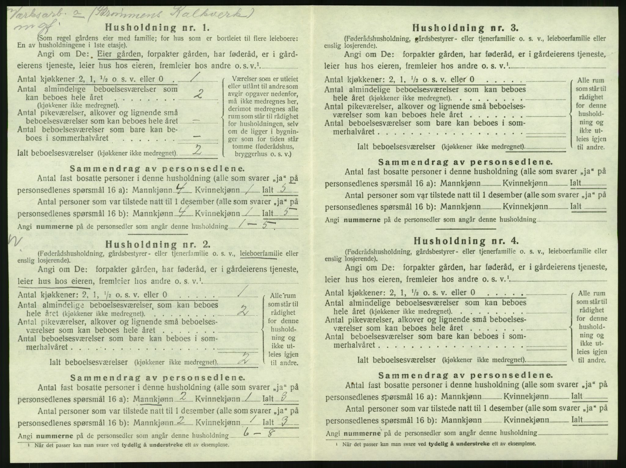 SAT, 1920 census for Inderøy, 1920, p. 46