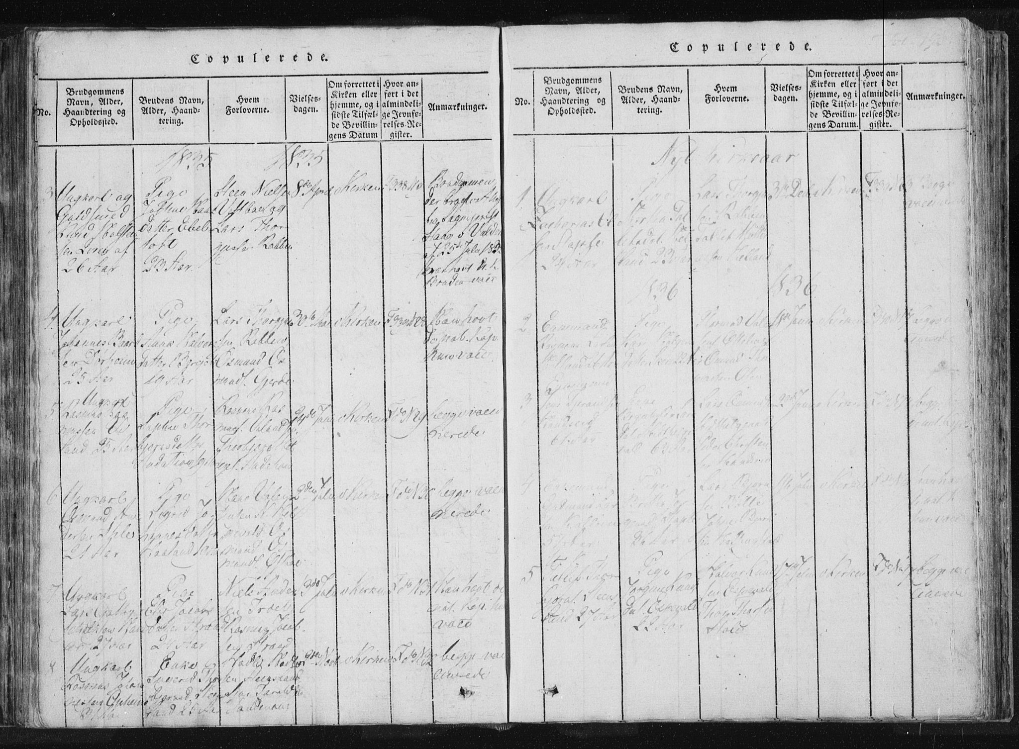 Vikedal sokneprestkontor, AV/SAST-A-101840/01/IV: Parish register (official) no. A 4, 1816-1850, p. 196