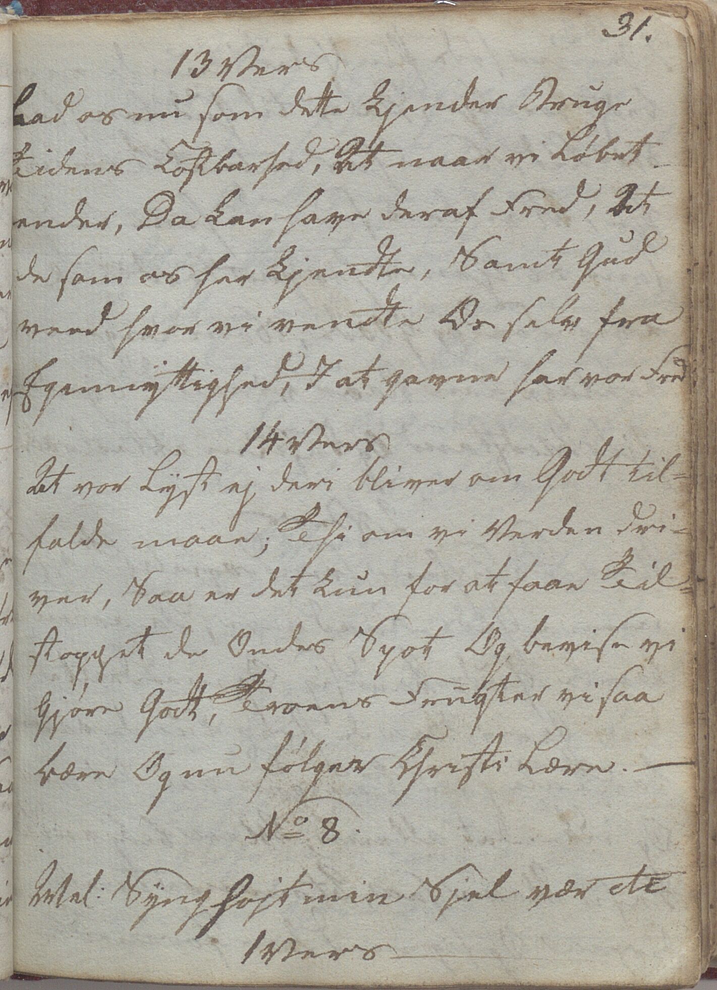 Heggtveitsamlingen, TMF/A-1007/H/L0047/0005: Kopibøker, brev etc.  / "MF I"(Kopibok frå Heggtveits samling), 1800-1823, p. 31