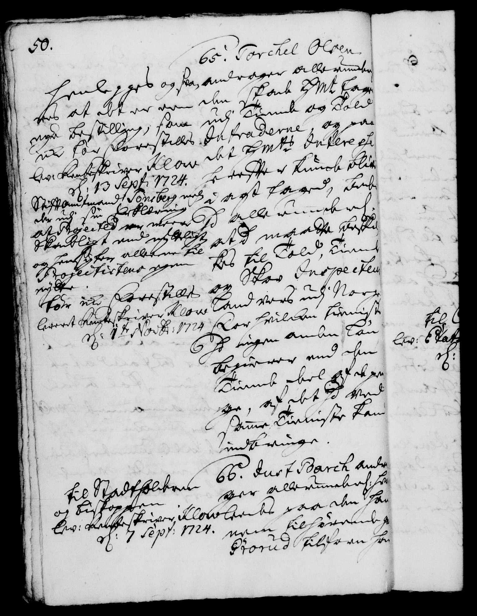 Rentekammeret, Kammerkanselliet, AV/RA-EA-3111/G/Gh/Gha/L0007: Norsk ekstraktmemorialprotokoll (merket RK 53.52), 1724-1725, p. 50
