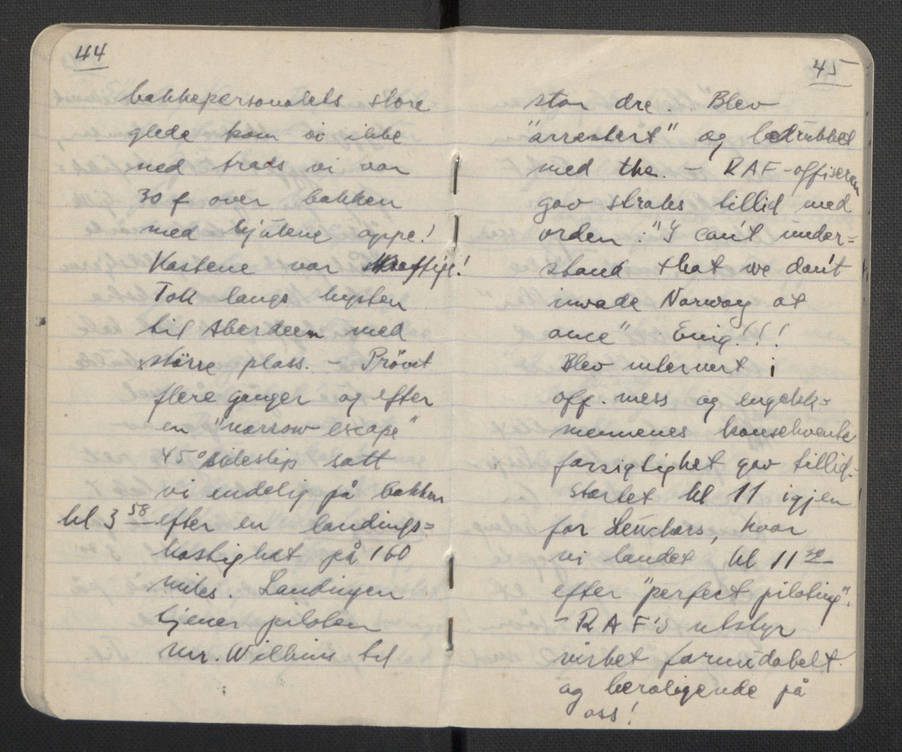 Tronstad, Leif, AV/RA-PA-0354/F/L0001: Dagbøker, 1941-1945, p. 26