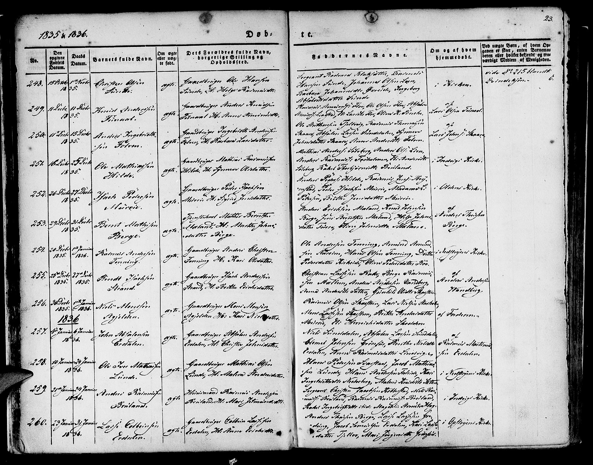 Innvik sokneprestembete, SAB/A-80501: Parish register (official) no. A 4I, 1831-1846, p. 23