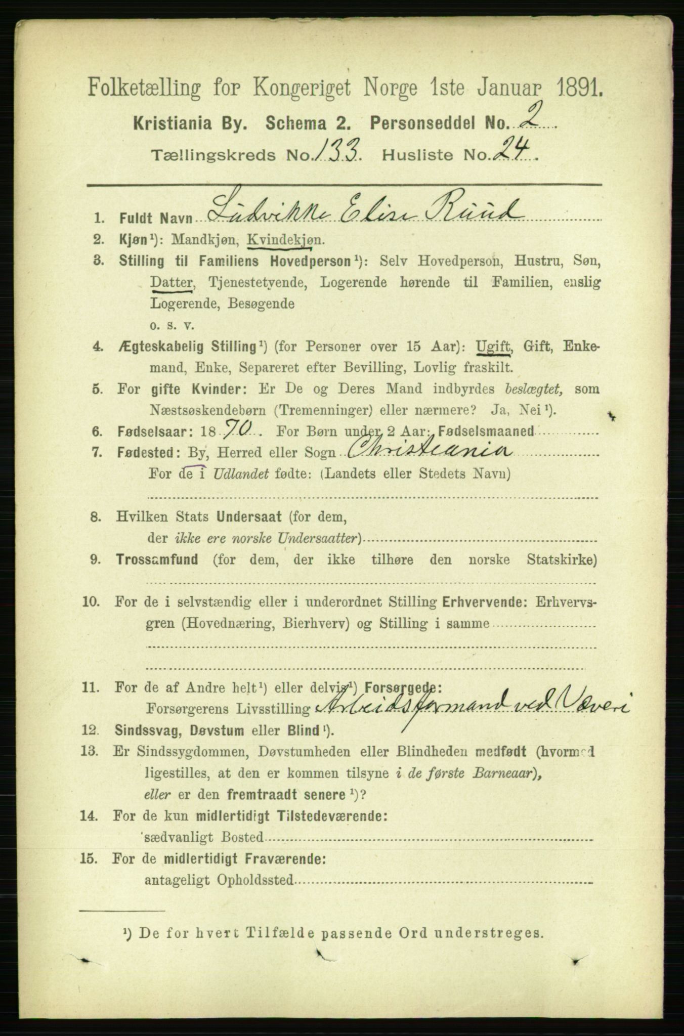 RA, 1891 census for 0301 Kristiania, 1891, p. 72863