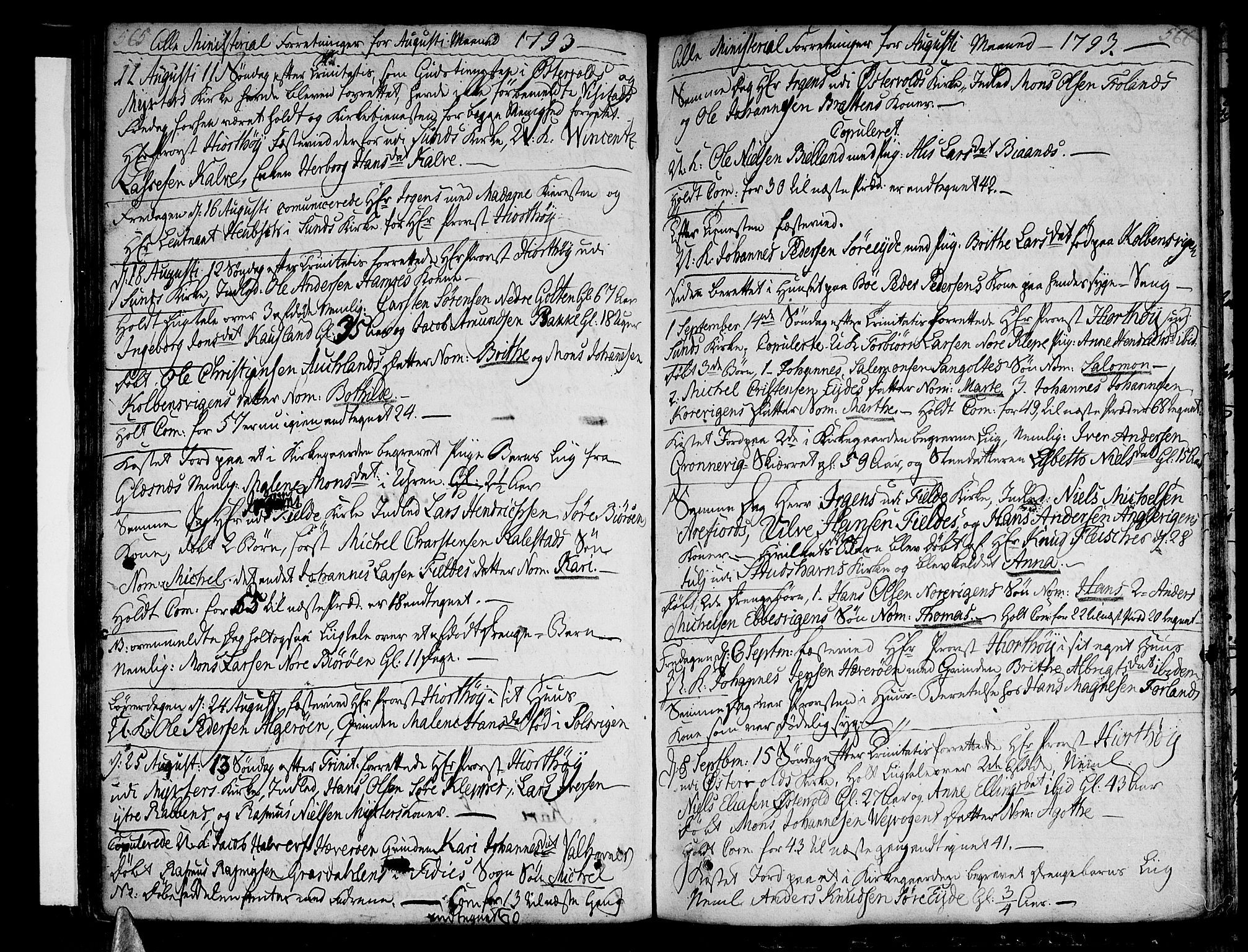 Sund sokneprestembete, AV/SAB-A-99930: Parish register (official) no. A 5, 1770-1795, p. 565-566
