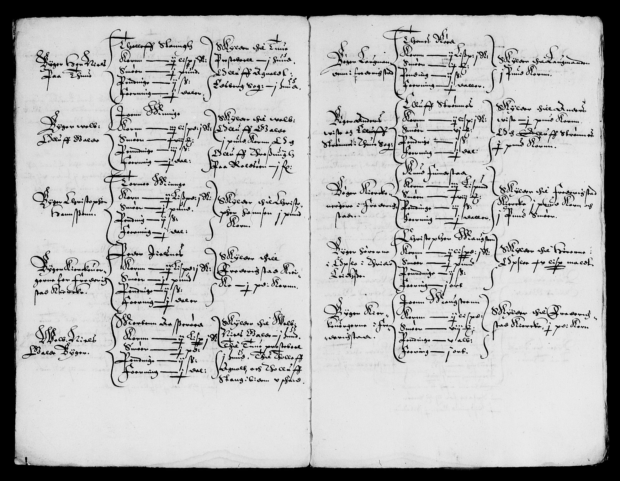 Rentekammeret inntil 1814, Reviderte regnskaper, Lensregnskaper, AV/RA-EA-5023/R/Rb/Rba/L0041: Akershus len, 1616-1618