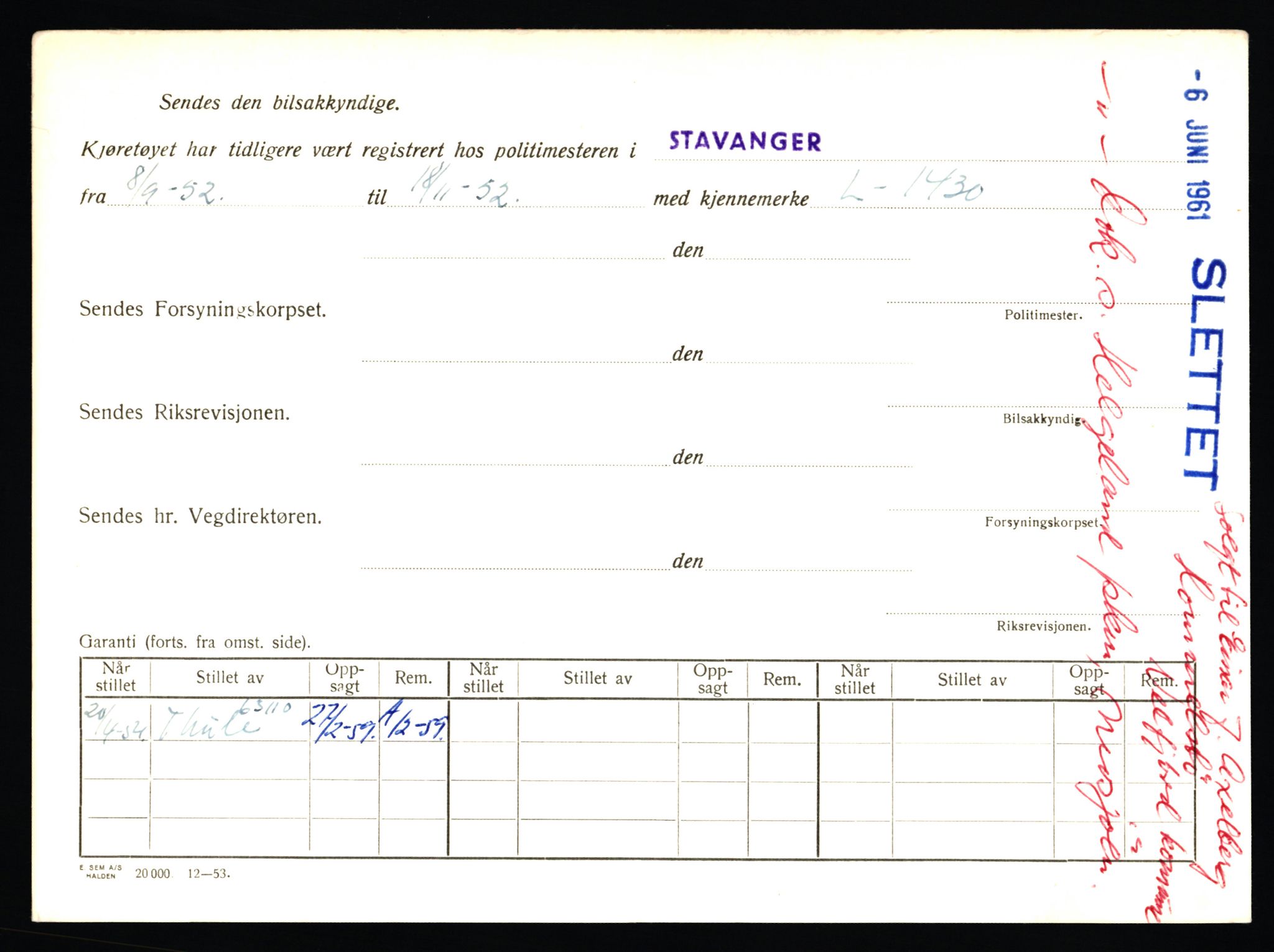 Stavanger trafikkstasjon, AV/SAST-A-101942/0/F/L0046: L-27800 - L-28399, 1930-1971, p. 273