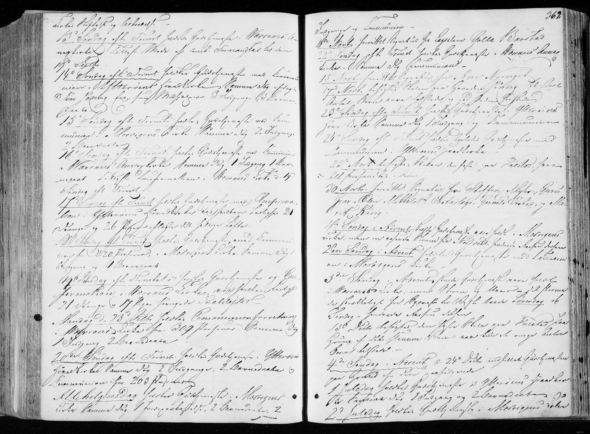 Ministerialprotokoller, klokkerbøker og fødselsregistre - Nord-Trøndelag, AV/SAT-A-1458/722/L0218: Parish register (official) no. 722A05, 1843-1868, p. 362