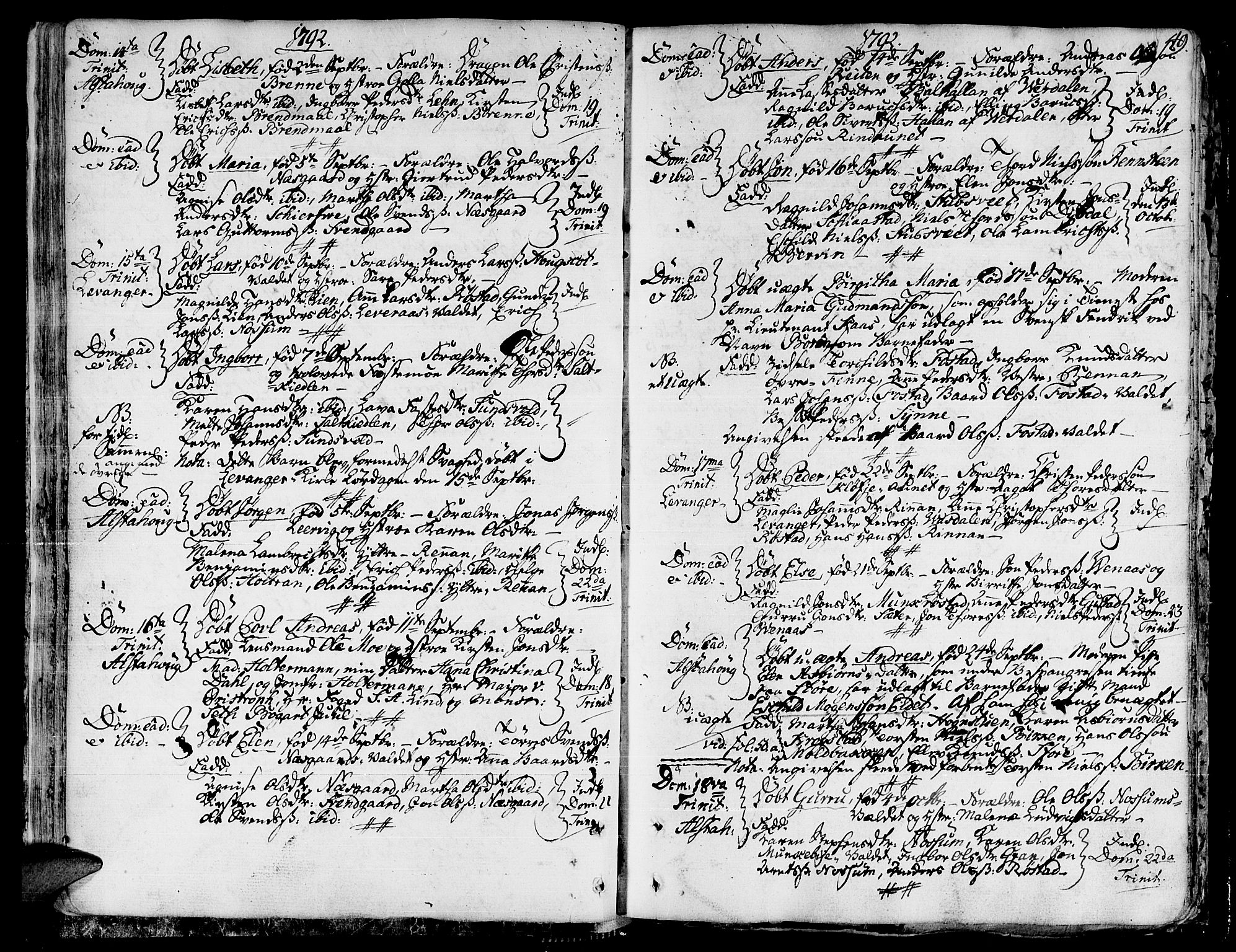 Ministerialprotokoller, klokkerbøker og fødselsregistre - Nord-Trøndelag, SAT/A-1458/717/L0142: Parish register (official) no. 717A02 /1, 1783-1809, p. 49