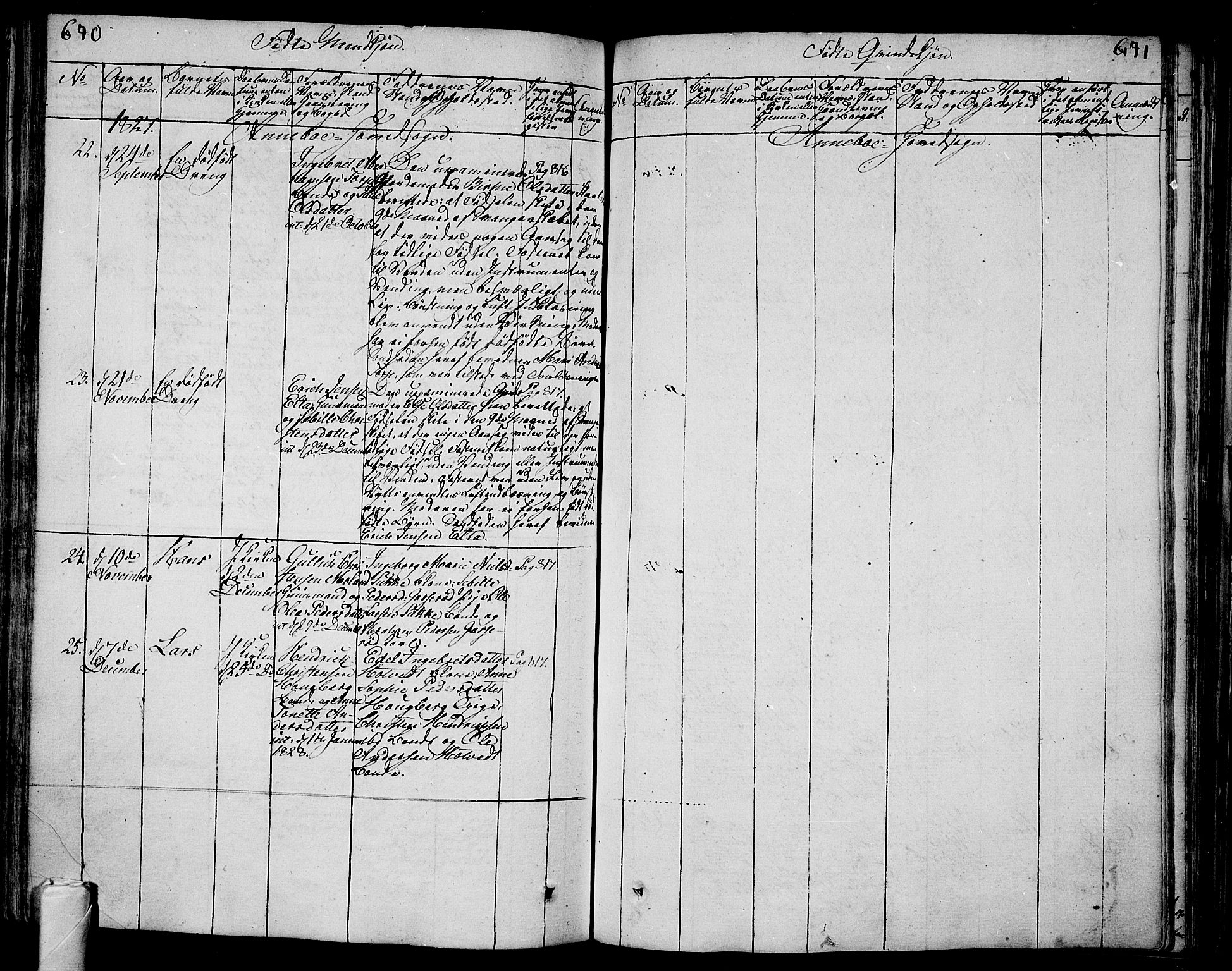 Andebu kirkebøker, AV/SAKO-A-336/F/Fa/L0003: Parish register (official) no. 3 /1, 1803-1828, p. 640-641