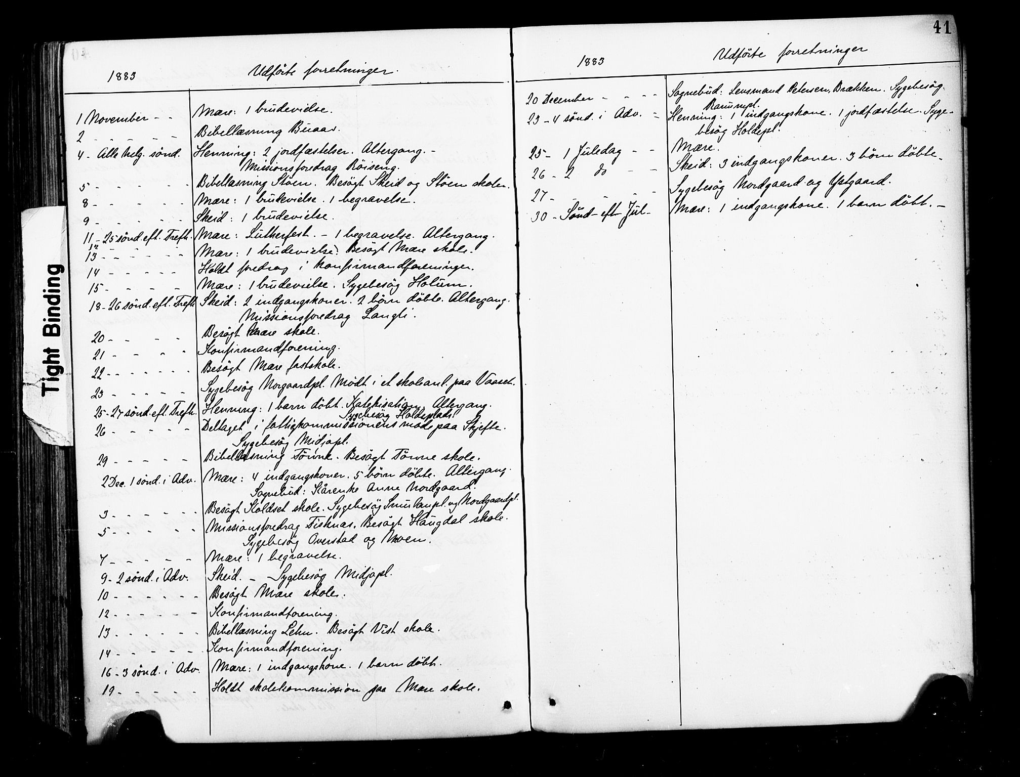 Ministerialprotokoller, klokkerbøker og fødselsregistre - Nord-Trøndelag, AV/SAT-A-1458/735/L0348: Parish register (official) no. 735A09 /1, 1873-1883, p. 41