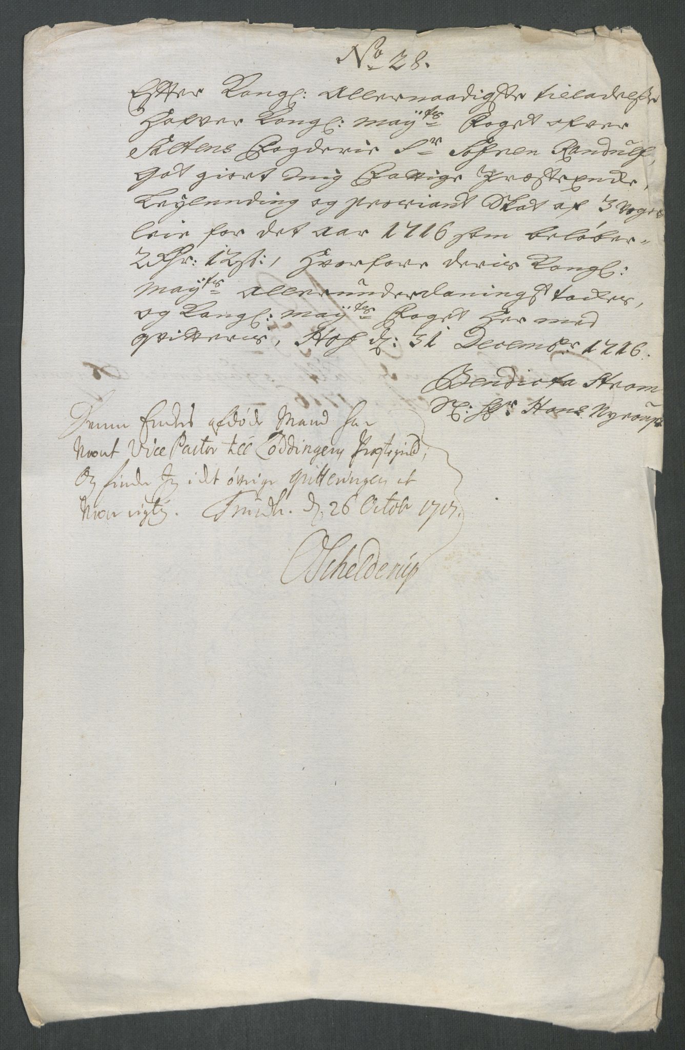 Rentekammeret inntil 1814, Reviderte regnskaper, Fogderegnskap, RA/EA-4092/R66/L4586: Fogderegnskap Salten, 1716, p. 269